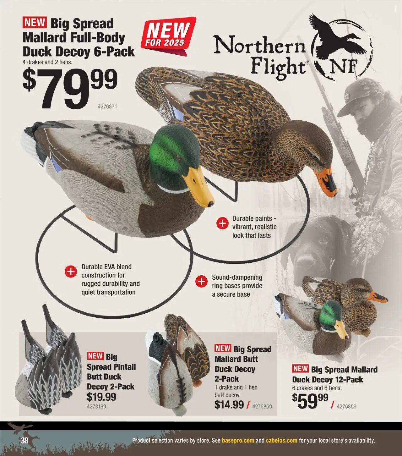 cabelas - Cabela's Waterfowl 25 - from Wednesday 10/01 2025 - page: 38