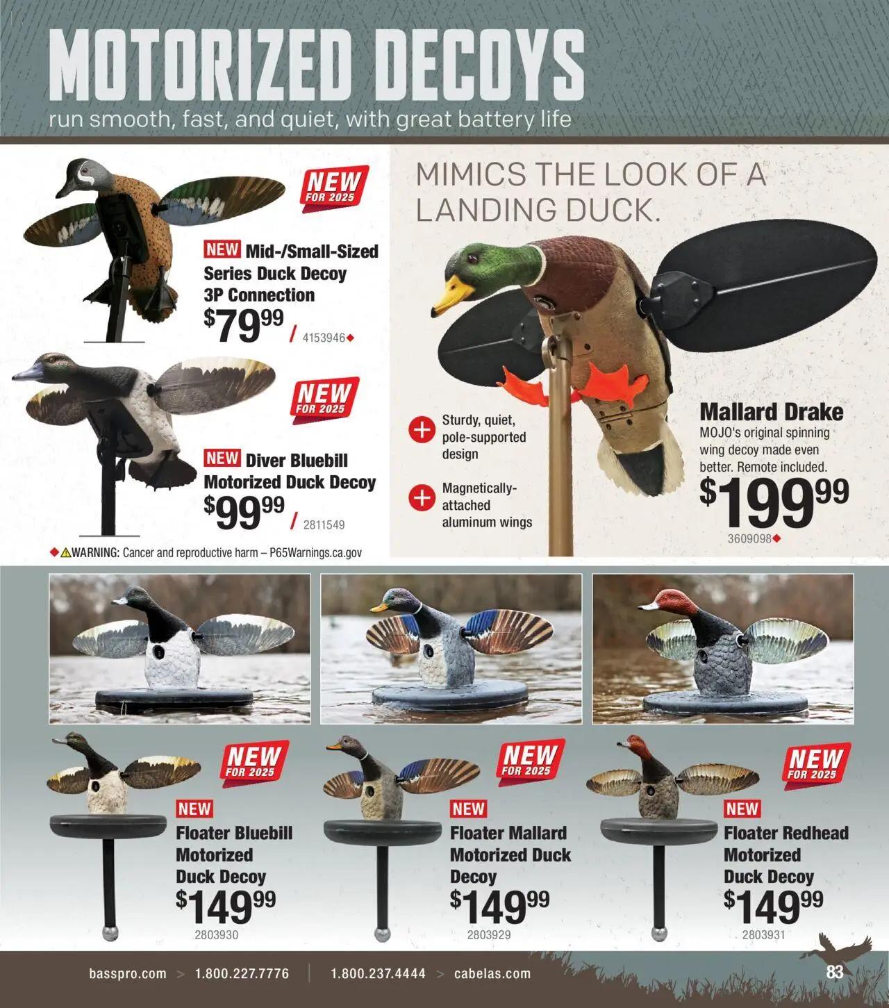 cabelas - Cabela's Waterfowl 25 - from Wednesday 10/01 2025 - page: 83