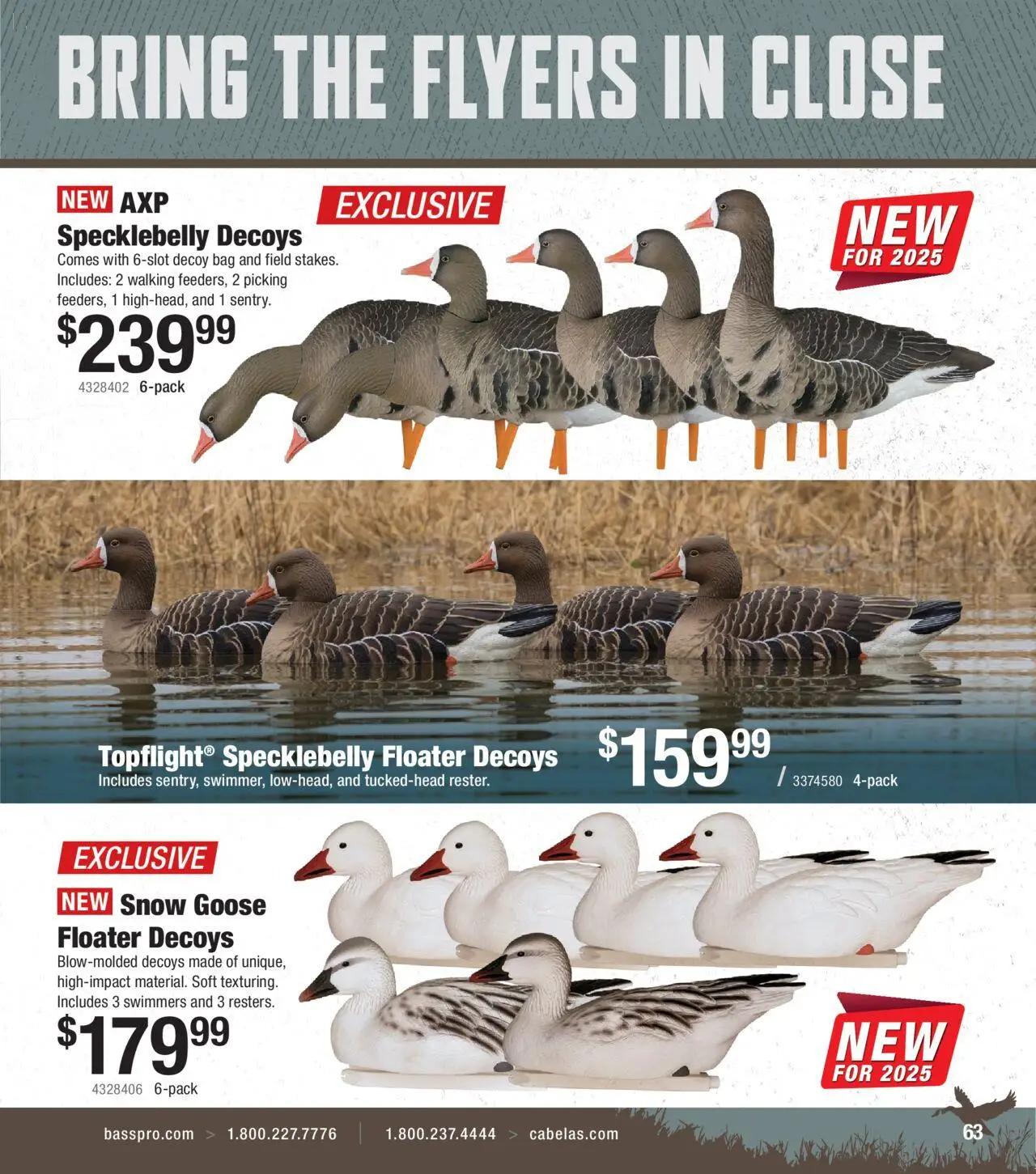 cabelas - Cabela's Waterfowl 25 - from Wednesday 10/01 2025 - page: 63