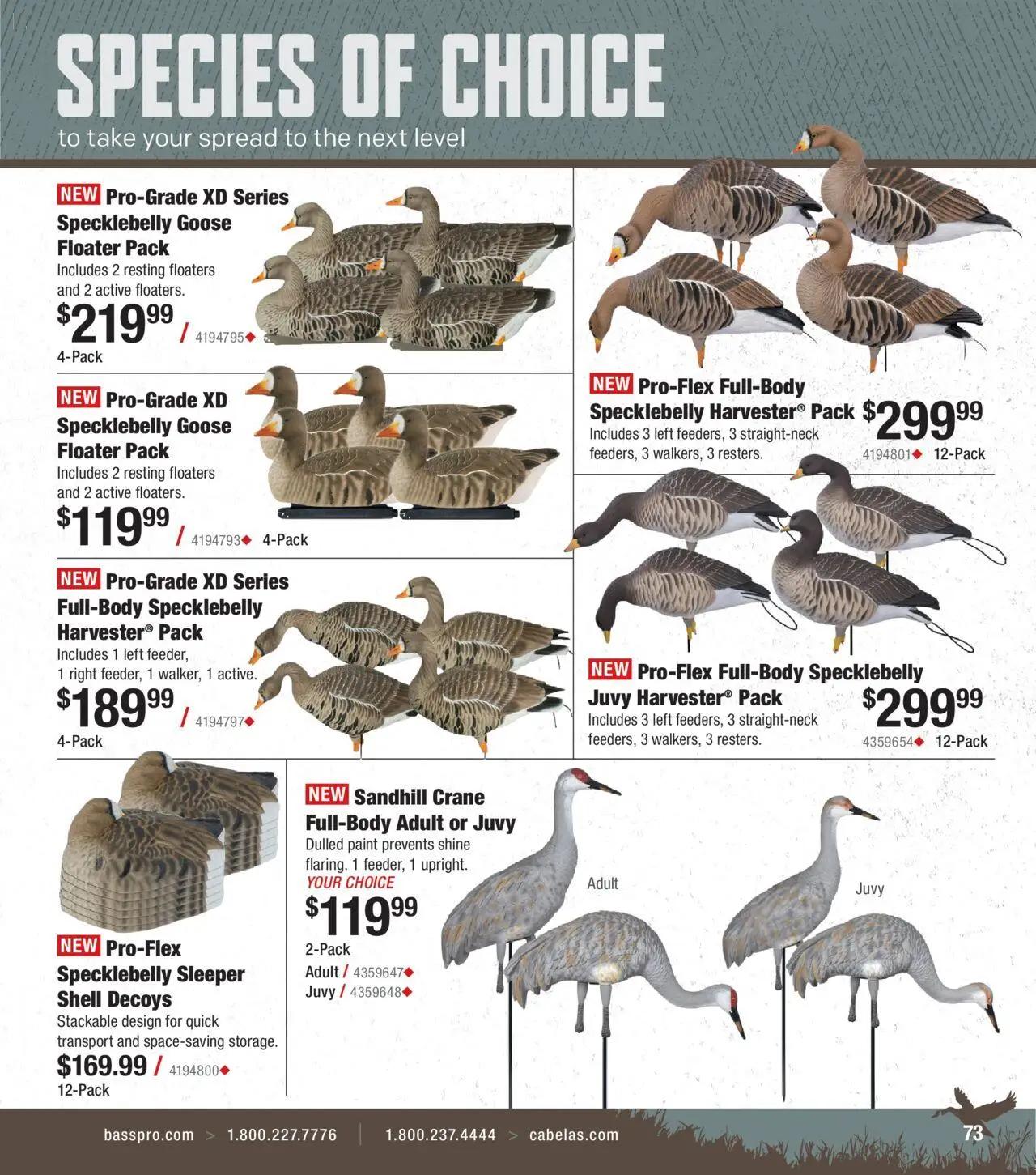 cabelas - Cabela's Waterfowl 25 - from Wednesday 10/01 2025 - page: 73