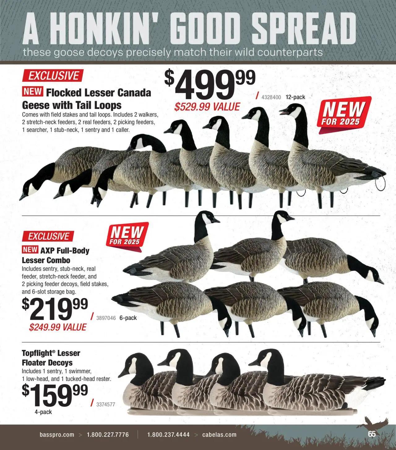 cabelas - Cabela's Waterfowl 25 - from Wednesday 10/01 2025 - page: 65