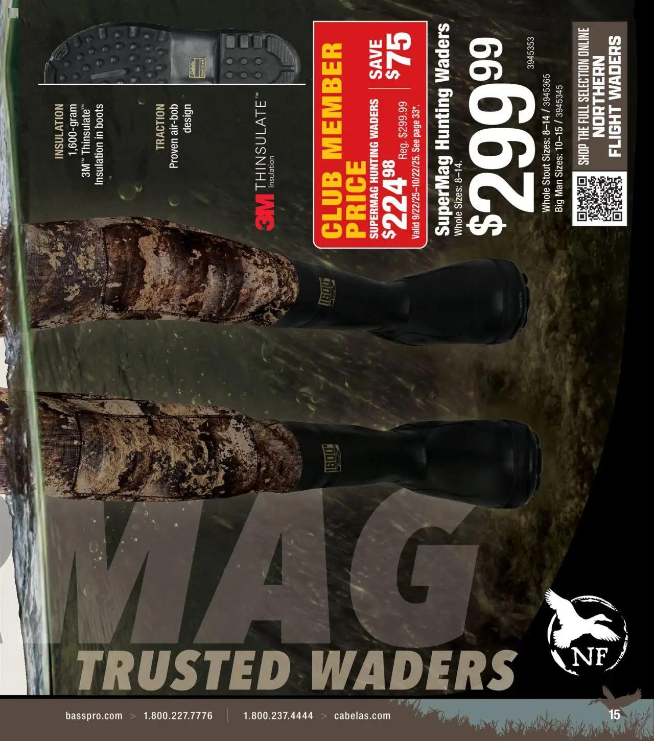 cabelas - Cabela's Waterfowl 25 - from Wednesday 10/01 2025 - page: 15