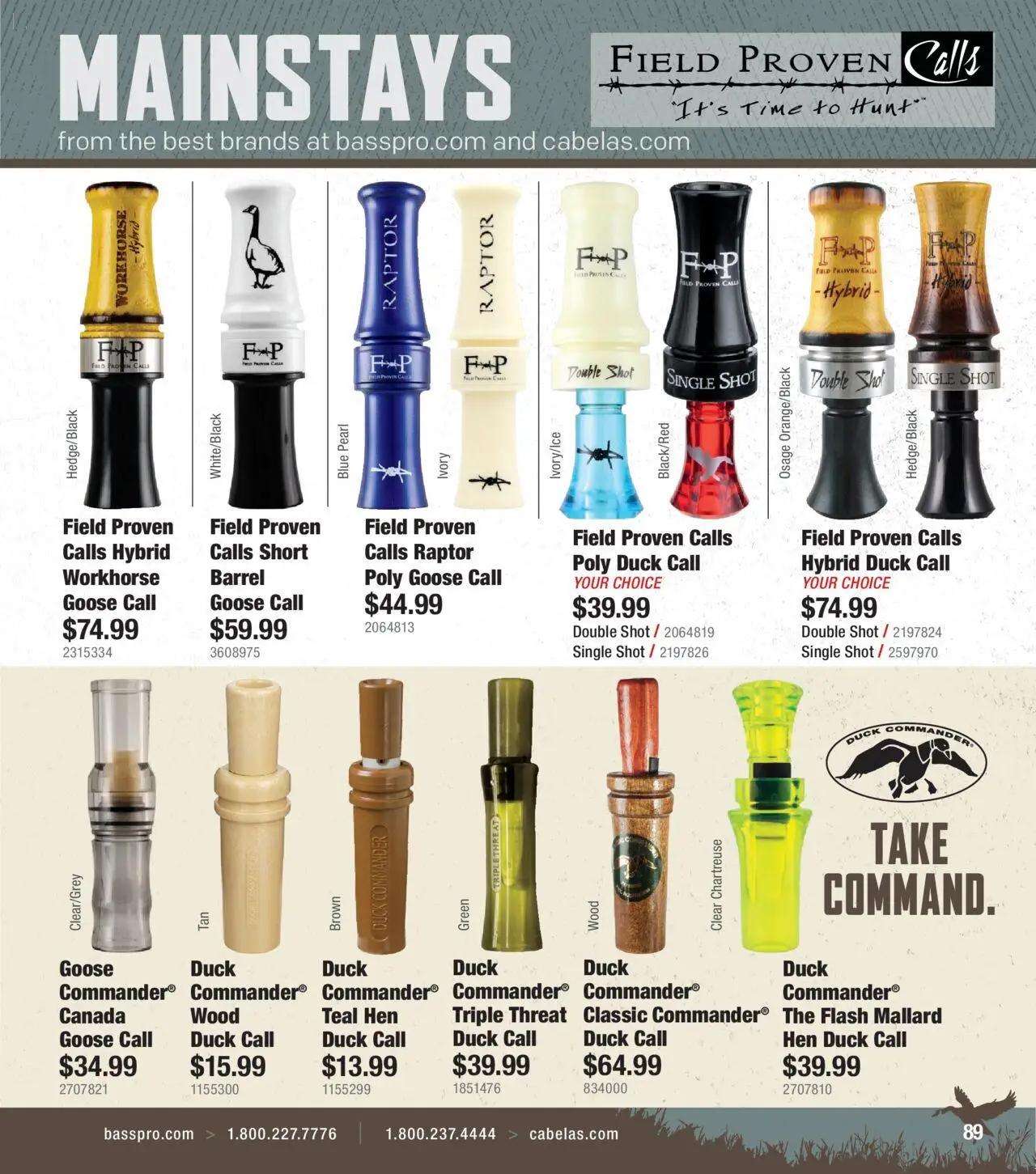 cabelas - Cabela's Waterfowl 25 - from Wednesday 10/01 2025 - page: 89