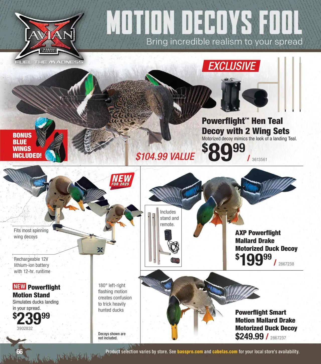 cabelas - Cabela's Waterfowl 25 - from Wednesday 10/01 2025 - page: 66