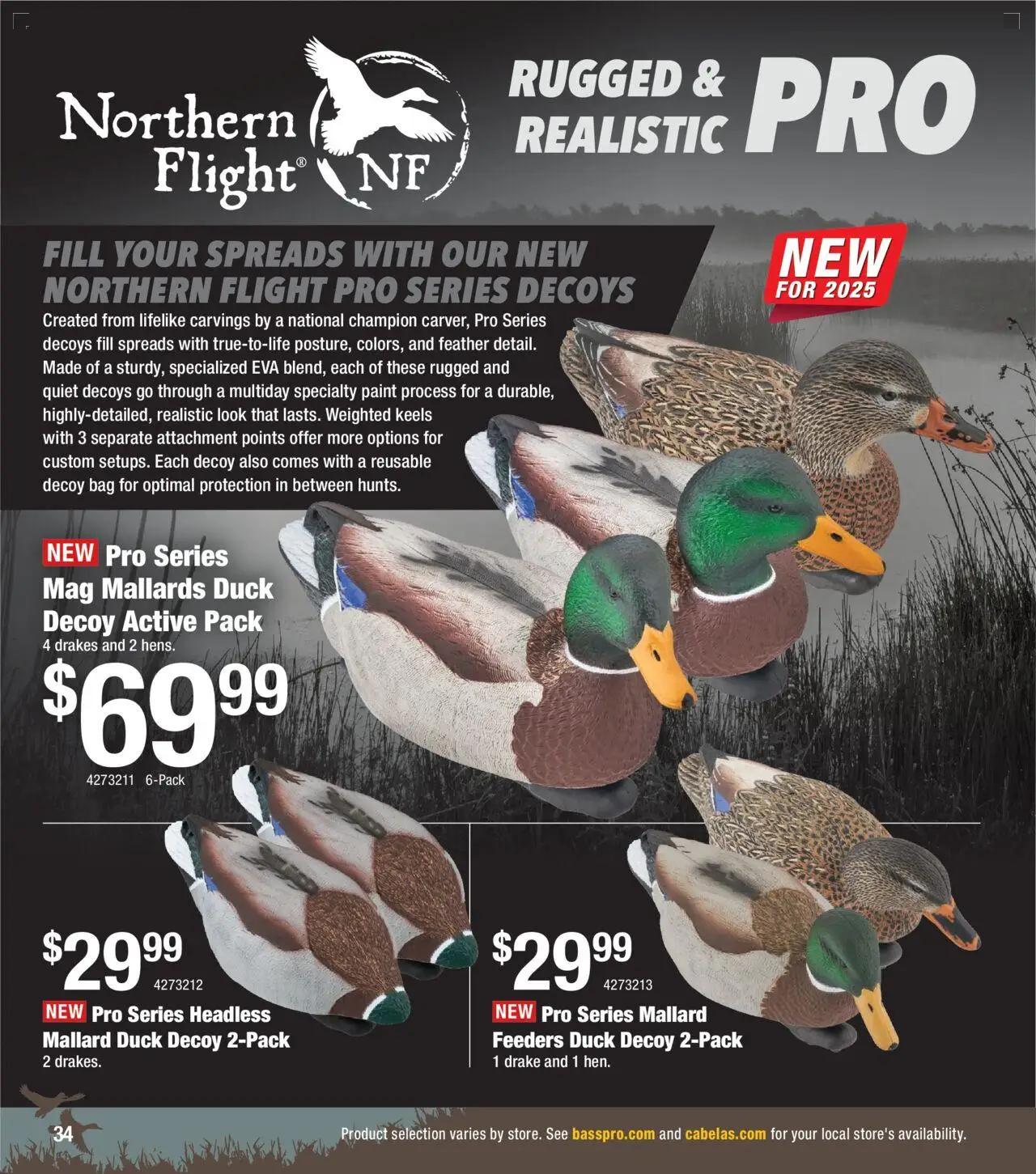 cabelas - Cabela's Waterfowl 25 - from Wednesday 10/01 2025 - page: 34
