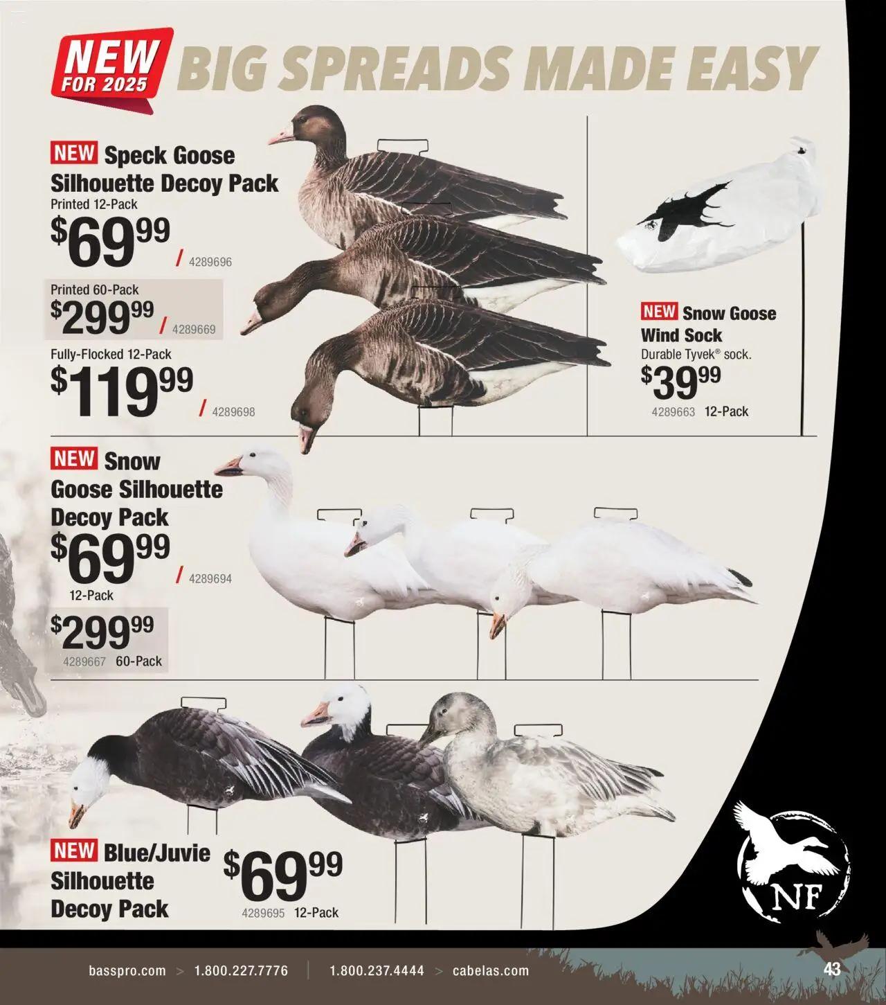 cabelas - Cabela's Waterfowl 25 - from Wednesday 10/01 2025 - page: 43