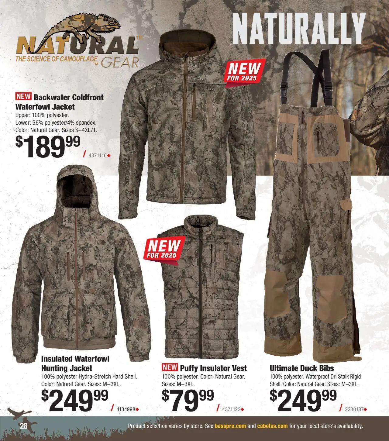 cabelas - Cabela's Waterfowl 25 - from Wednesday 10/01 2025 - page: 28