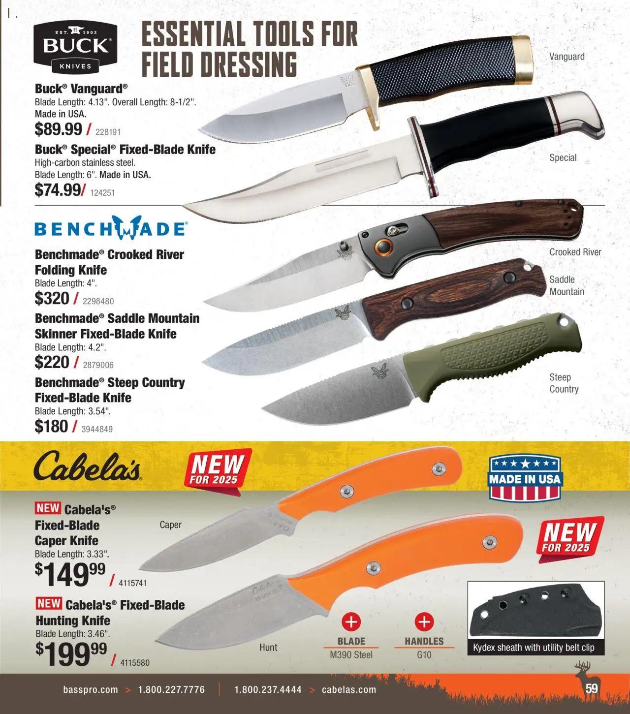 cabelas - Cabela's Deer Hunting 25 - from Wednesday 10/01 2025 - page: 59