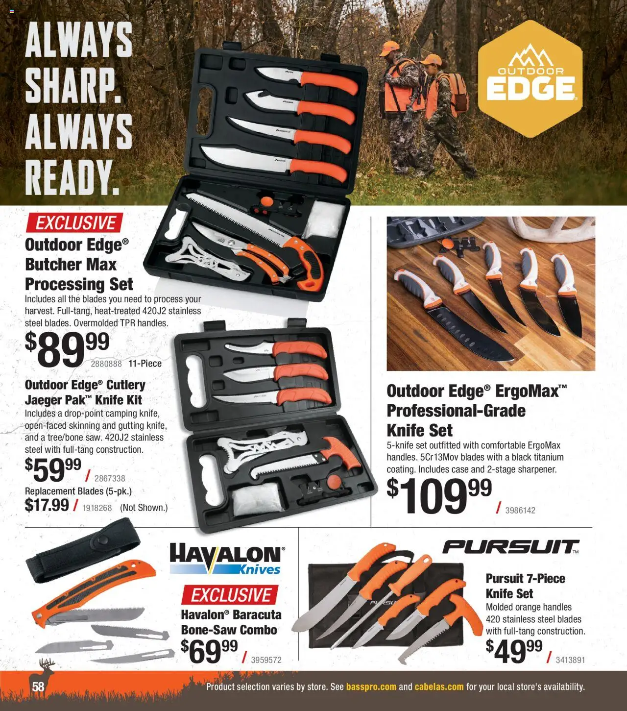 cabelas - Cabela's Deer Hunting 25 - from Wednesday 10/01 2025 - page: 58