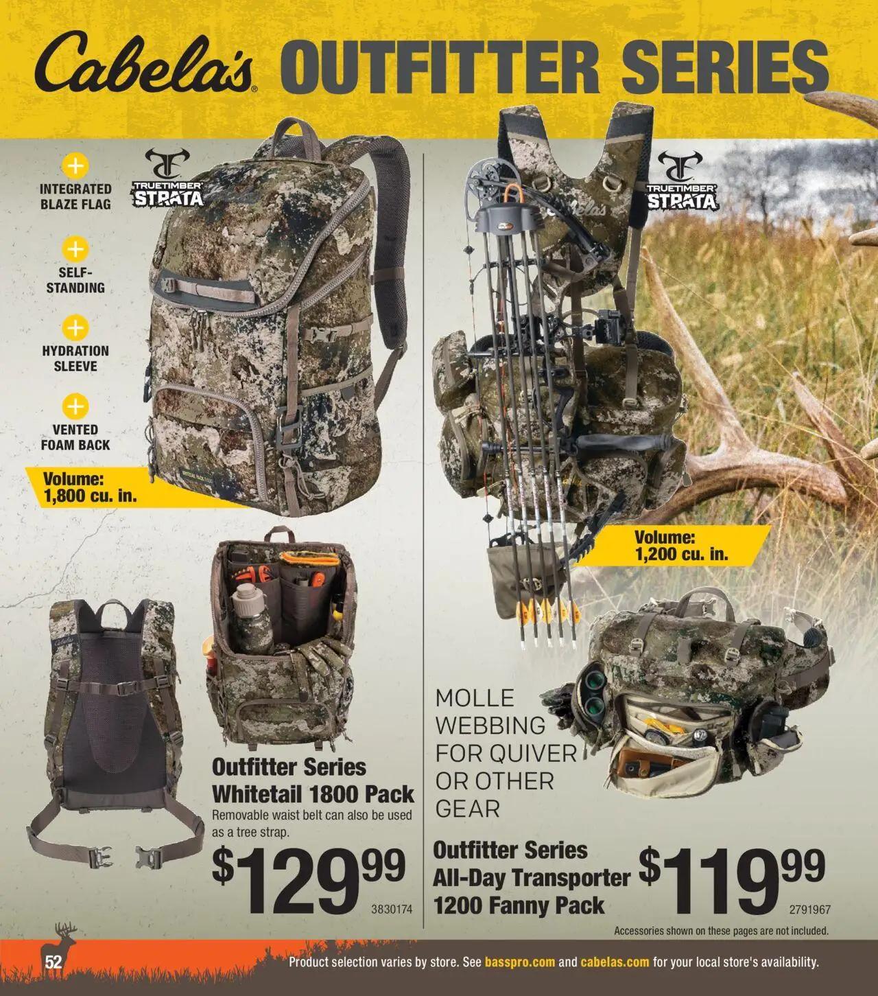 cabelas - Cabela's Deer Hunting 25 - from Wednesday 10/01 2025 - page: 52