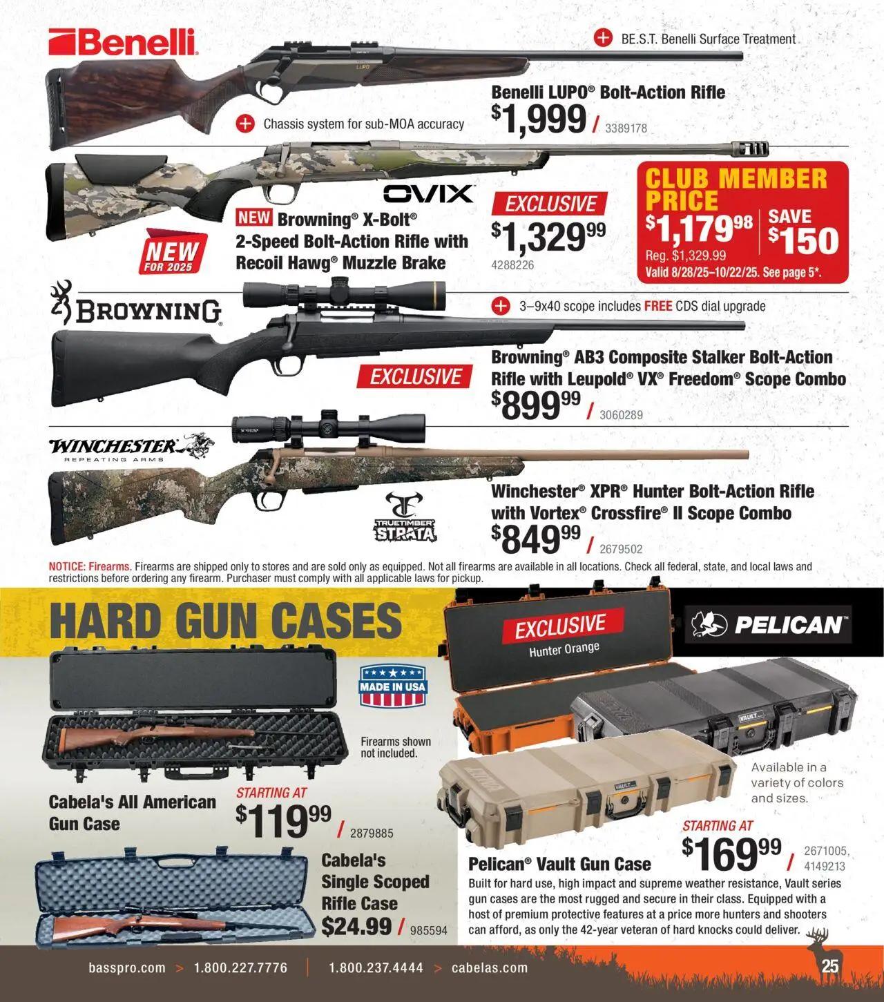 cabelas - Cabela's Deer Hunting 25 - from Wednesday 10/01 2025 - page: 25