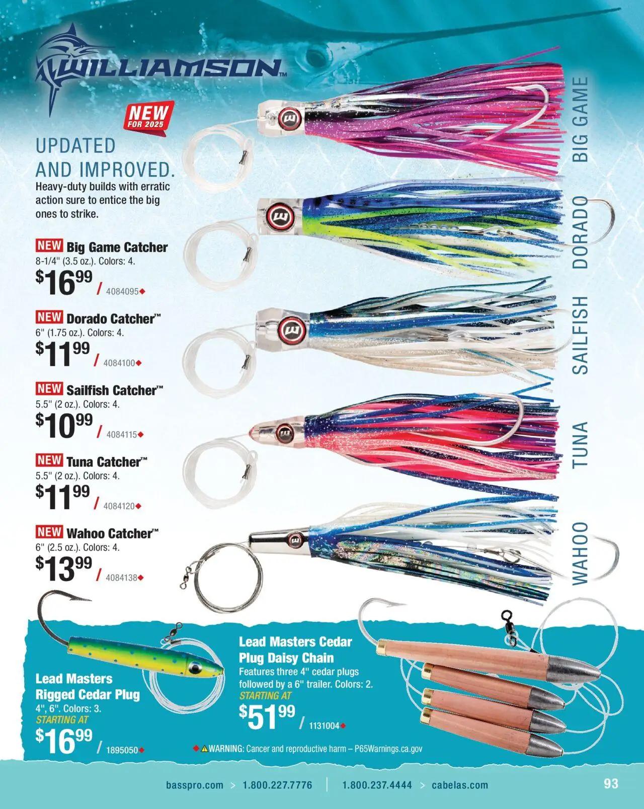 cabelas - Cabela's Saltwater Specialist 25 - from Wednesday 01/01 2025 - page: 93