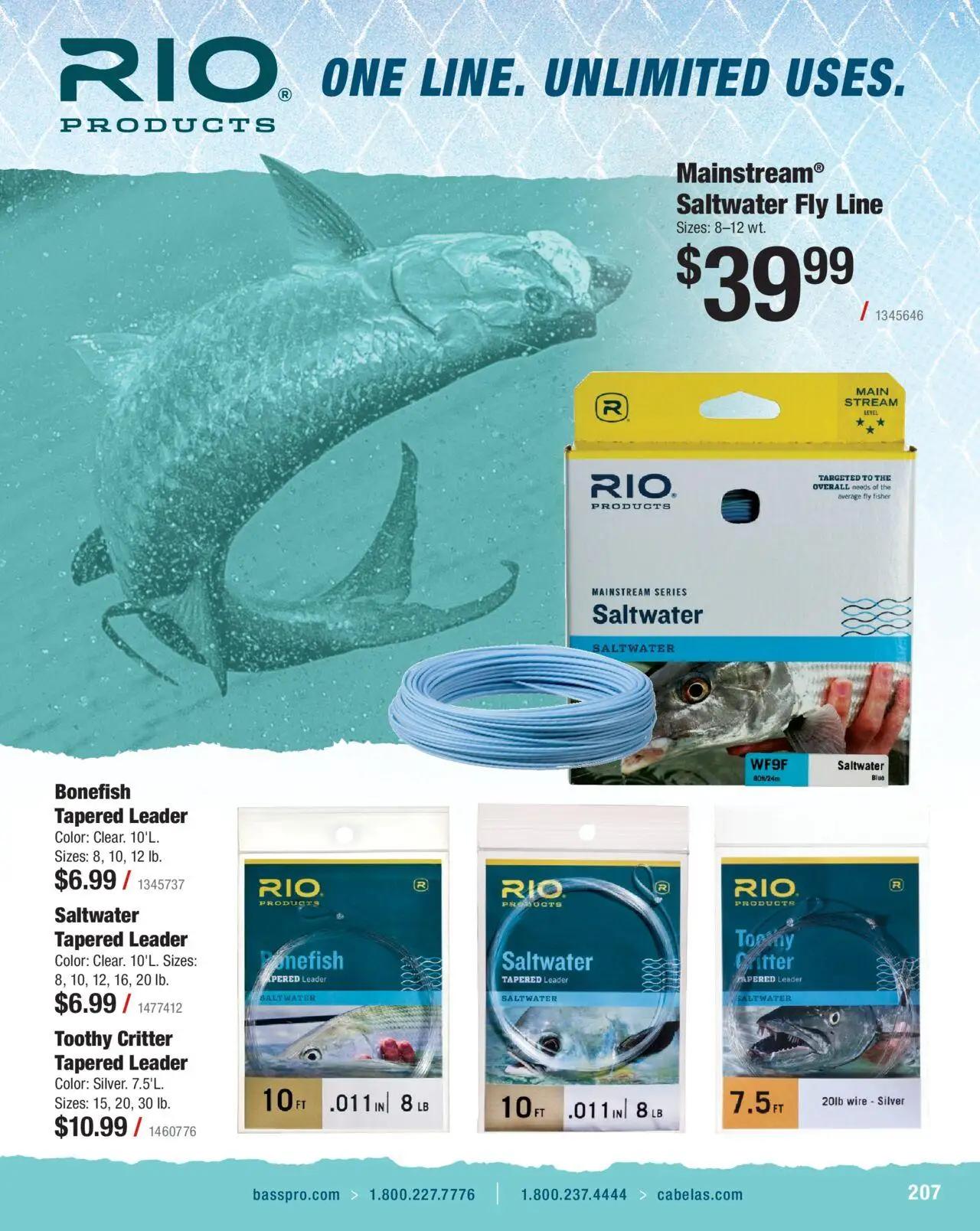cabelas - Cabela's Saltwater Specialist 25 - from Wednesday 01/01 2025 - page: 207