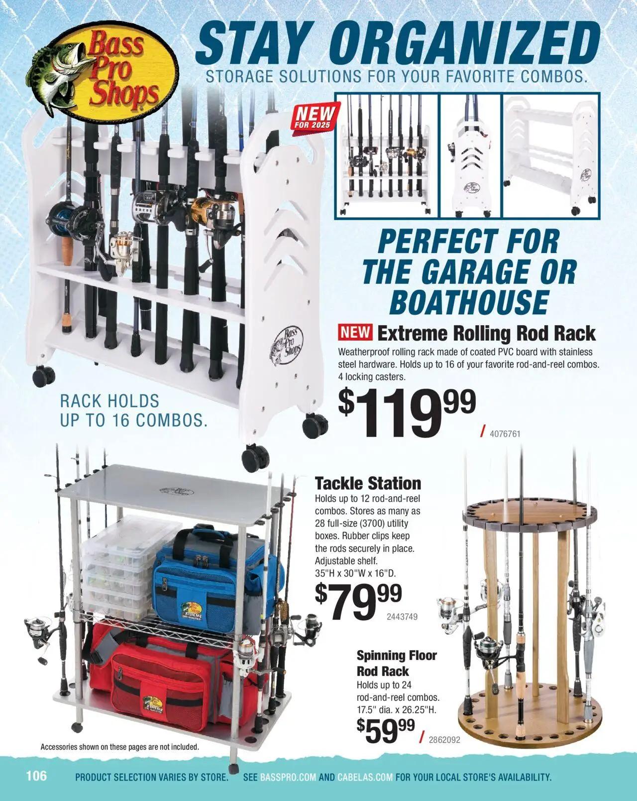 cabelas - Cabela's Saltwater Specialist 25 - from Wednesday 01/01 2025 - page: 106