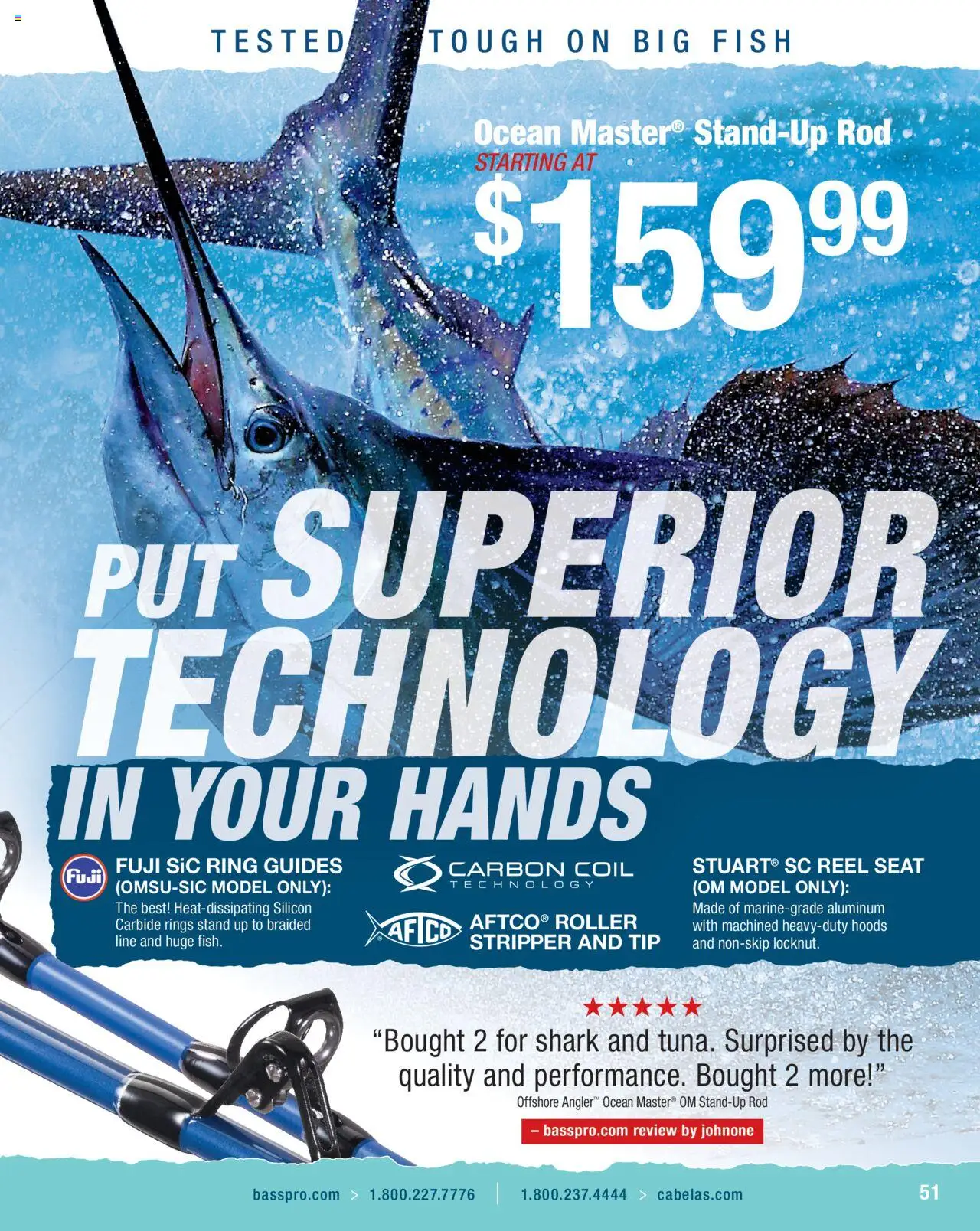 cabelas - Cabela's Saltwater Specialist 25 - from Wednesday 01/01 2025 - page: 51