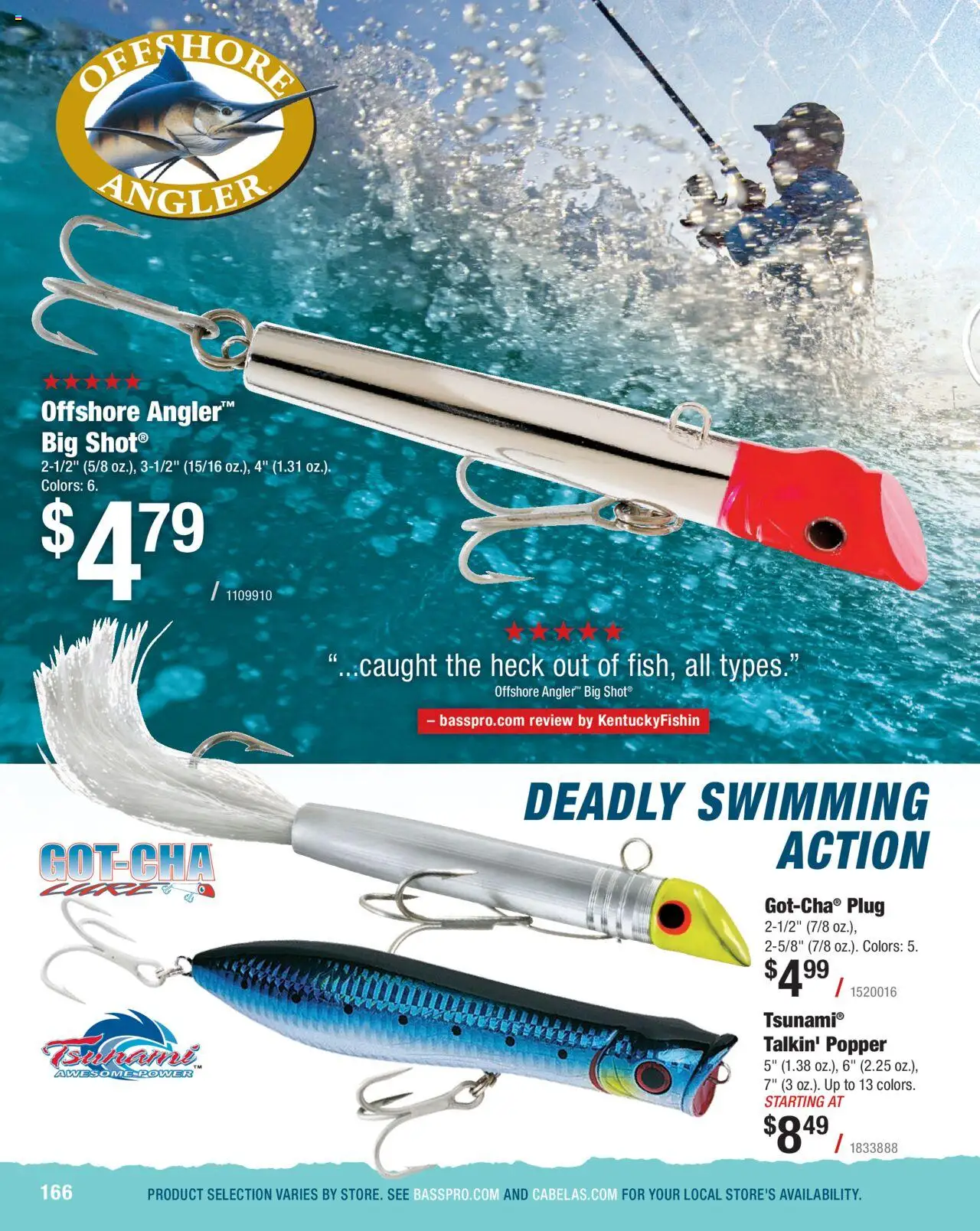 cabelas - Cabela's Saltwater Specialist 25 - from Wednesday 01/01 2025 - page: 166