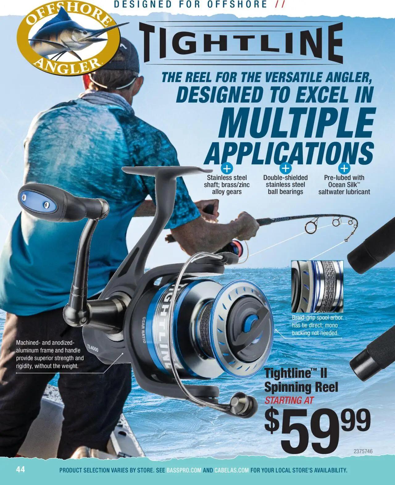 cabelas - Cabela's Saltwater Specialist 25 - from Wednesday 01/01 2025 - page: 44