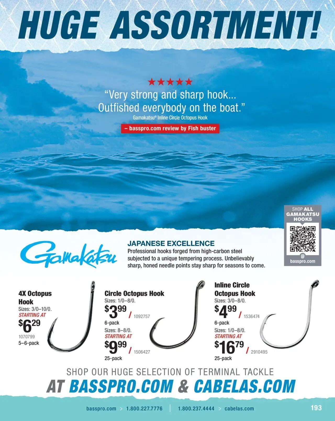 cabelas - Cabela's Saltwater Specialist 25 - from Wednesday 01/01 2025 - page: 193