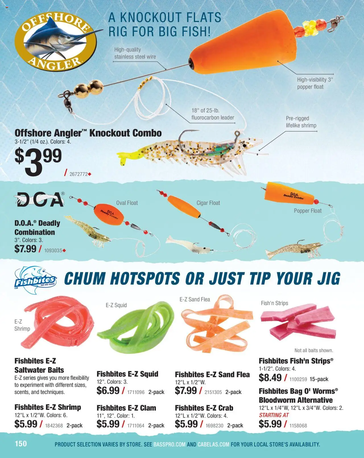 cabelas - Cabela's Saltwater Specialist 25 - from Wednesday 01/01 2025 - page: 150