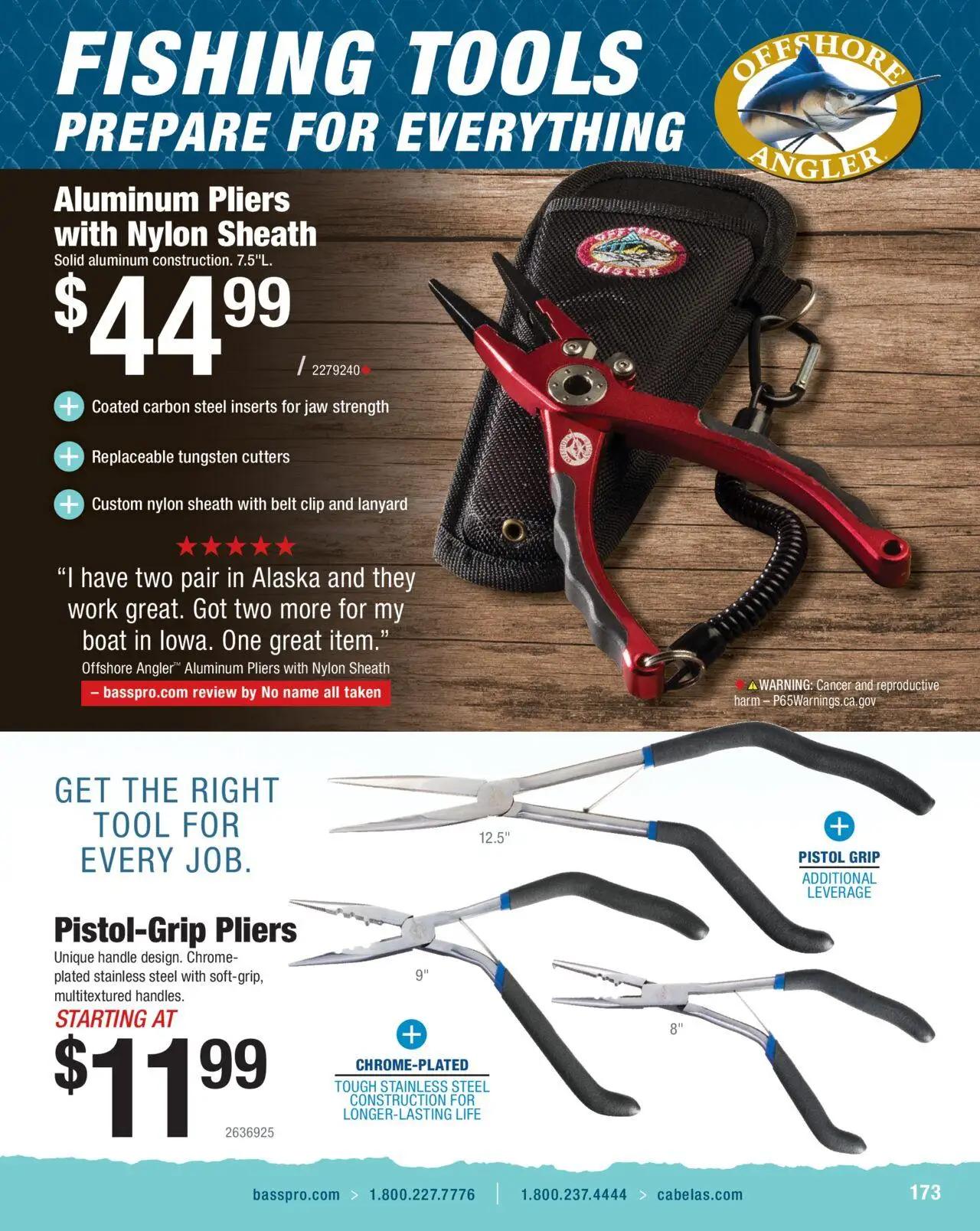 cabelas - Cabela's Saltwater Specialist 25 - from Wednesday 01/01 2025 - page: 173