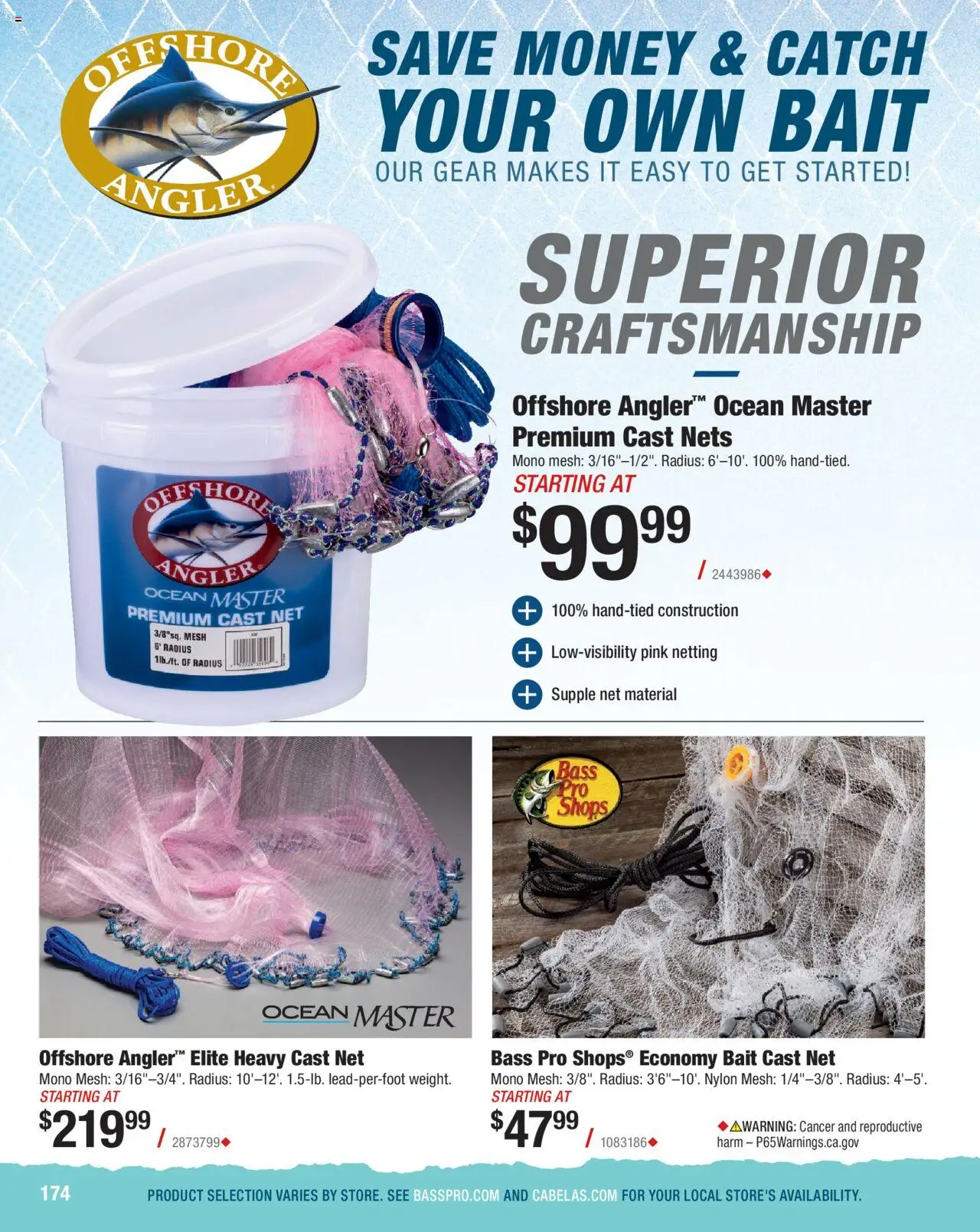 cabelas - Cabela's Saltwater Specialist 25 - from Wednesday 01/01 2025 - page: 174