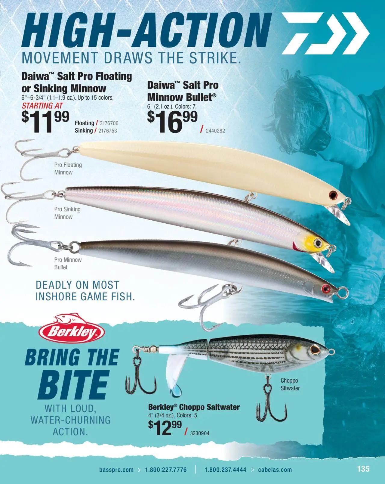 cabelas - Cabela's Saltwater Specialist 25 - from Wednesday 01/01 2025 - page: 135