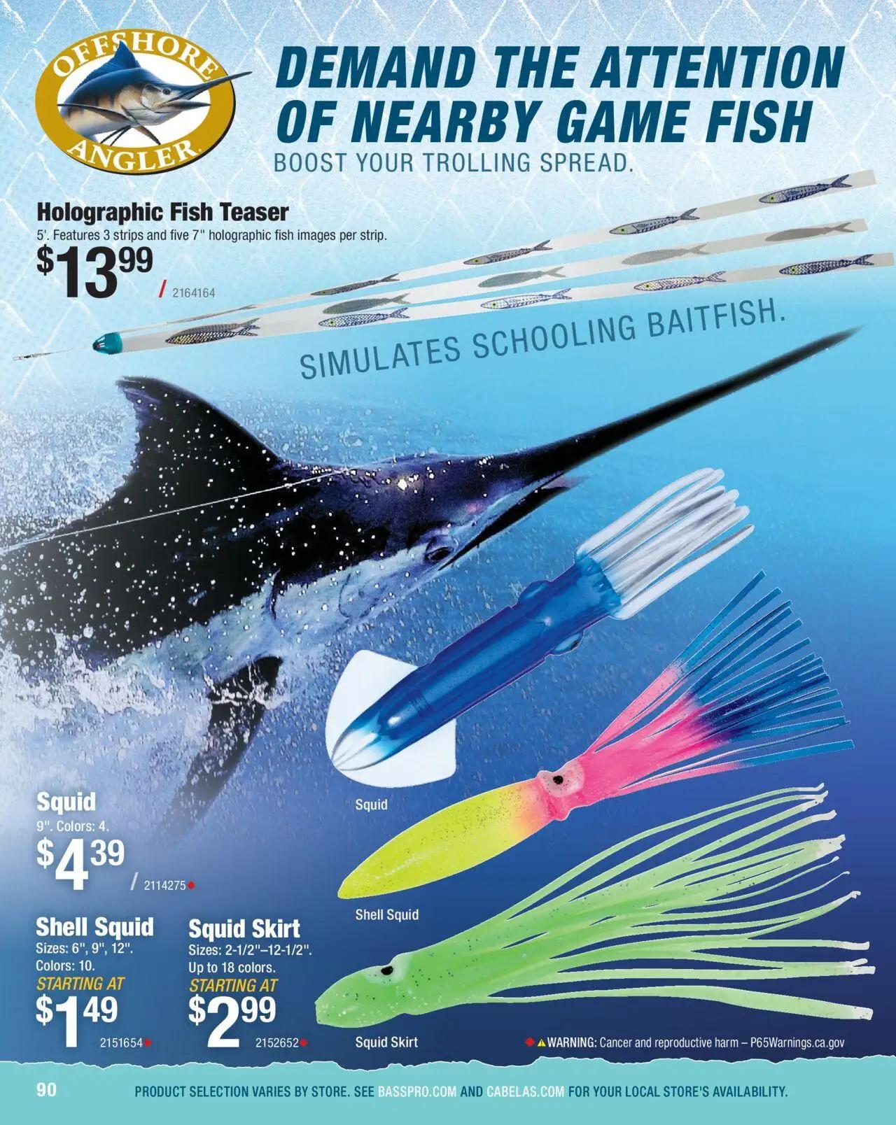 cabelas - Cabela's Saltwater Specialist 25 - from Wednesday 01/01 2025 - page: 90