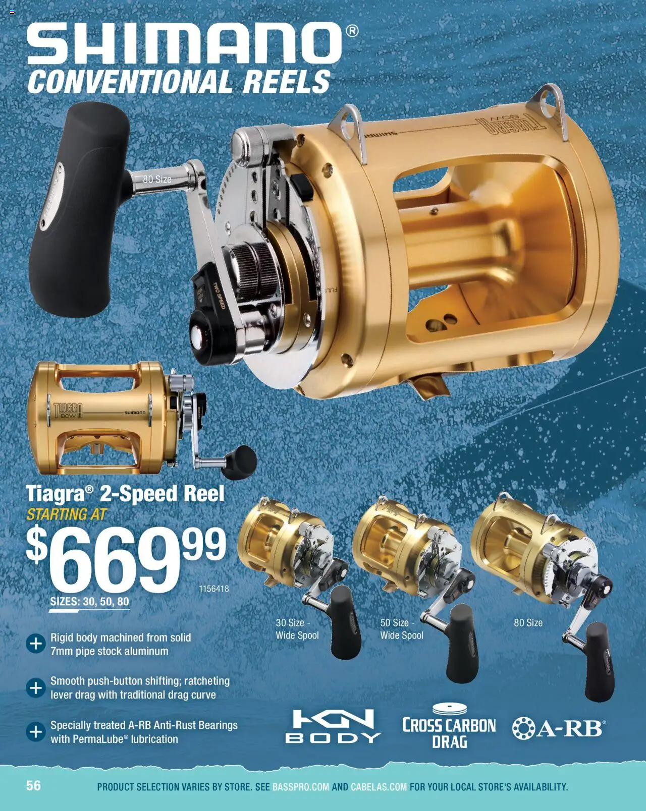 cabelas - Cabela's Saltwater Specialist 25 - from Wednesday 01/01 2025 - page: 56