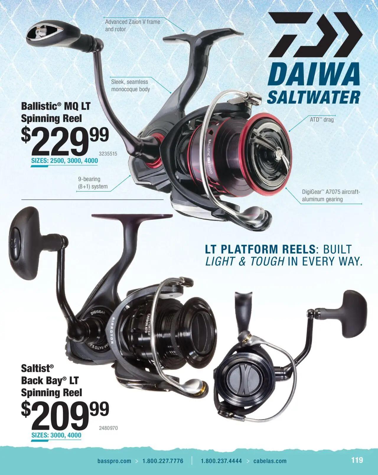cabelas - Cabela's Saltwater Specialist 25 - from Wednesday 01/01 2025 - page: 119