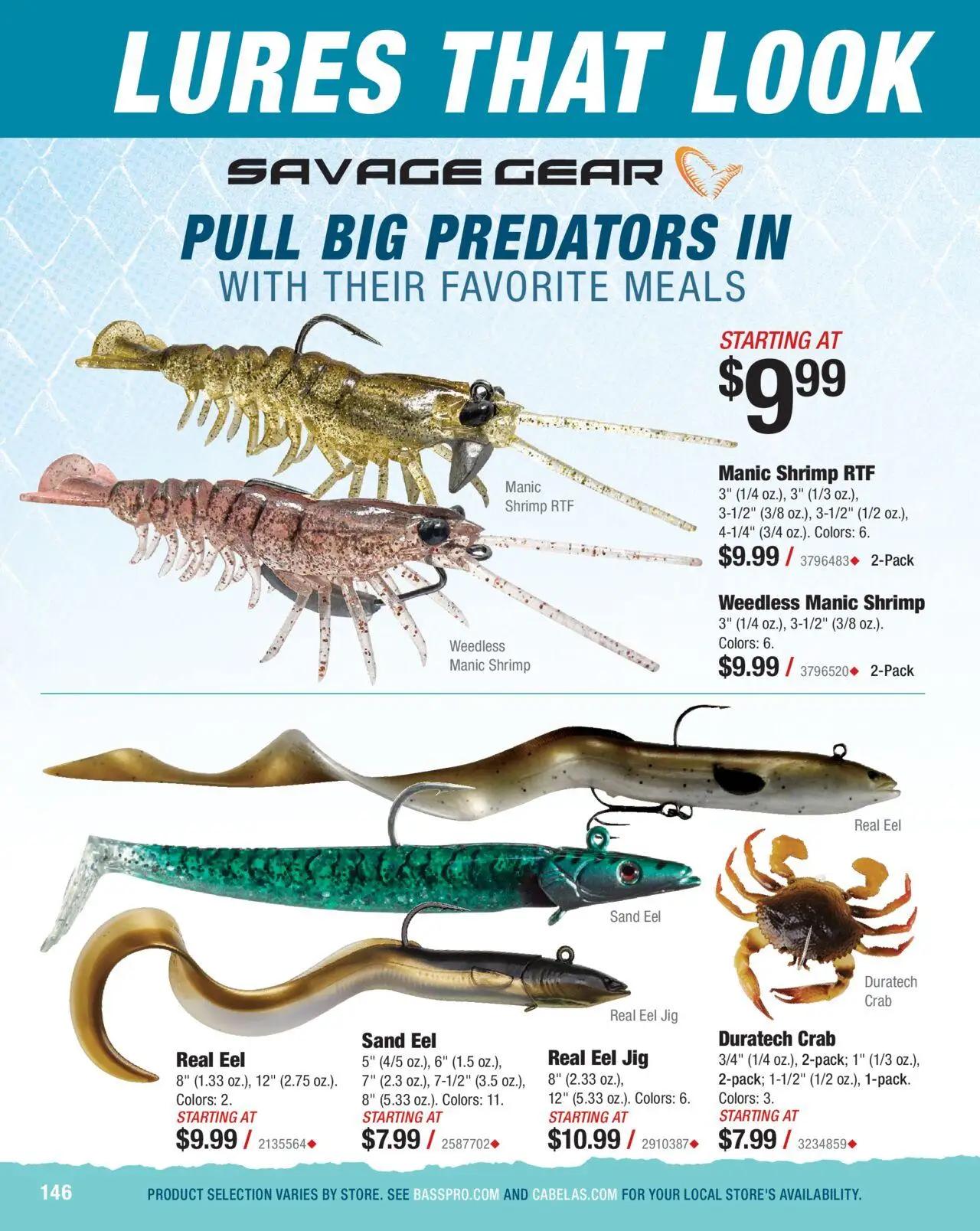 cabelas - Cabela's Saltwater Specialist 25 - from Wednesday 01/01 2025 - page: 146