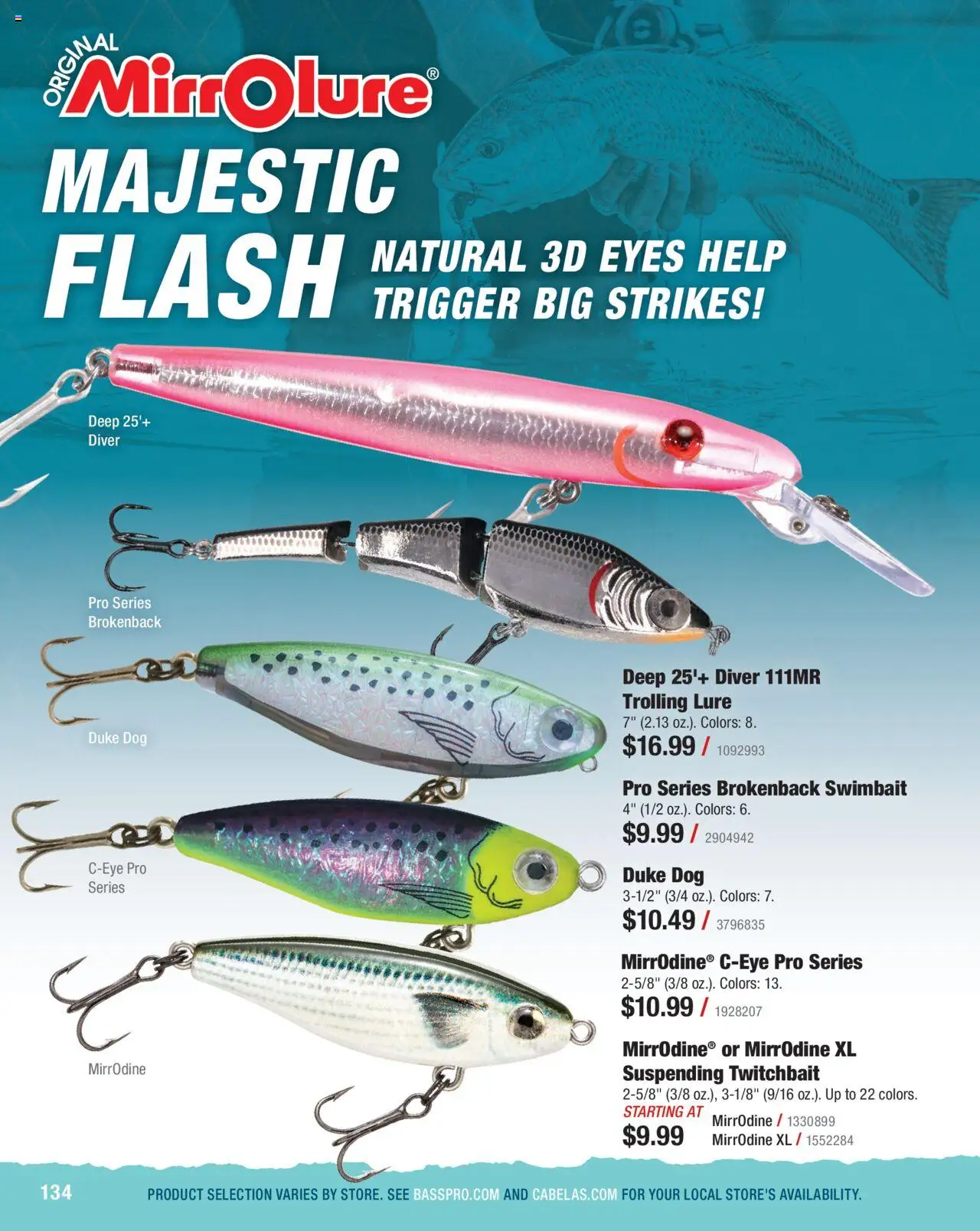 cabelas - Cabela's Saltwater Specialist 25 - from Wednesday 01/01 2025 - page: 134