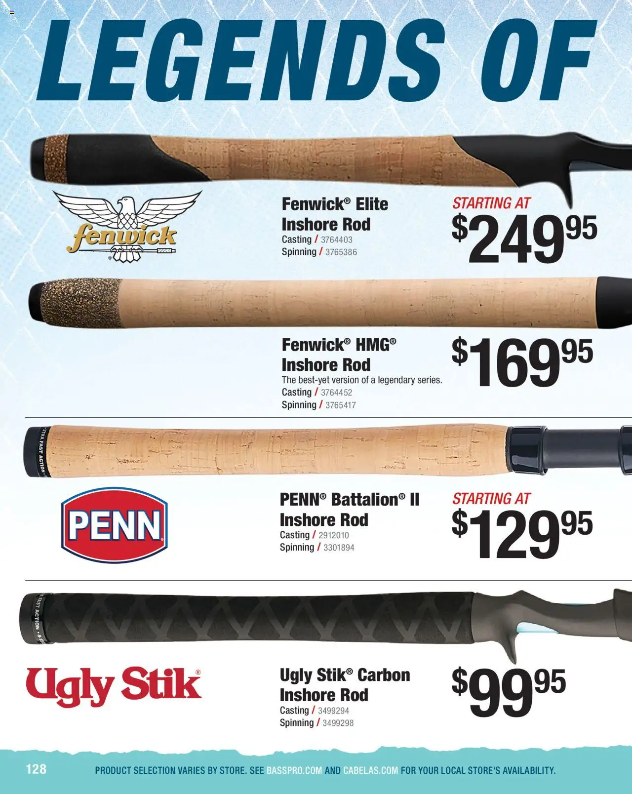 cabelas - Cabela's Saltwater Specialist 25 - from Wednesday 01/01 2025 - page: 128