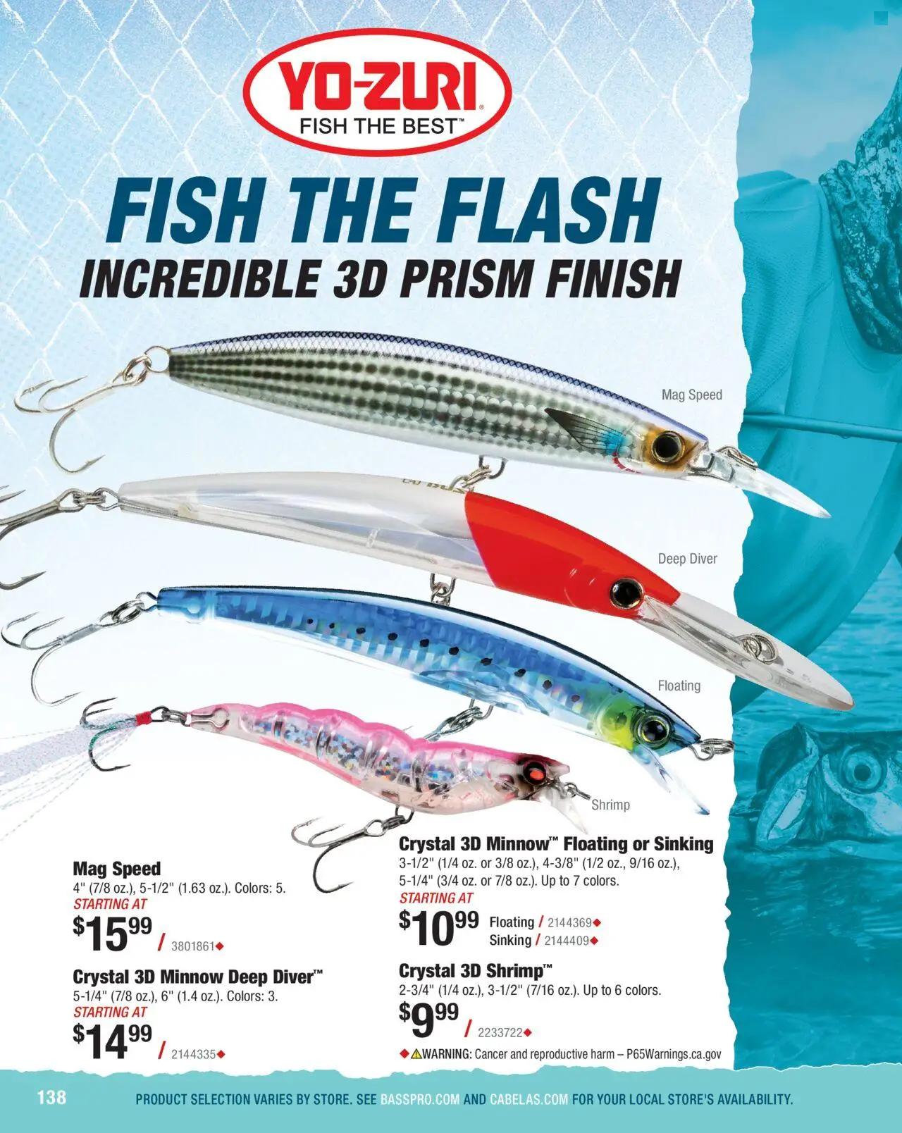 cabelas - Cabela's Saltwater Specialist 25 - from Wednesday 01/01 2025 - page: 138