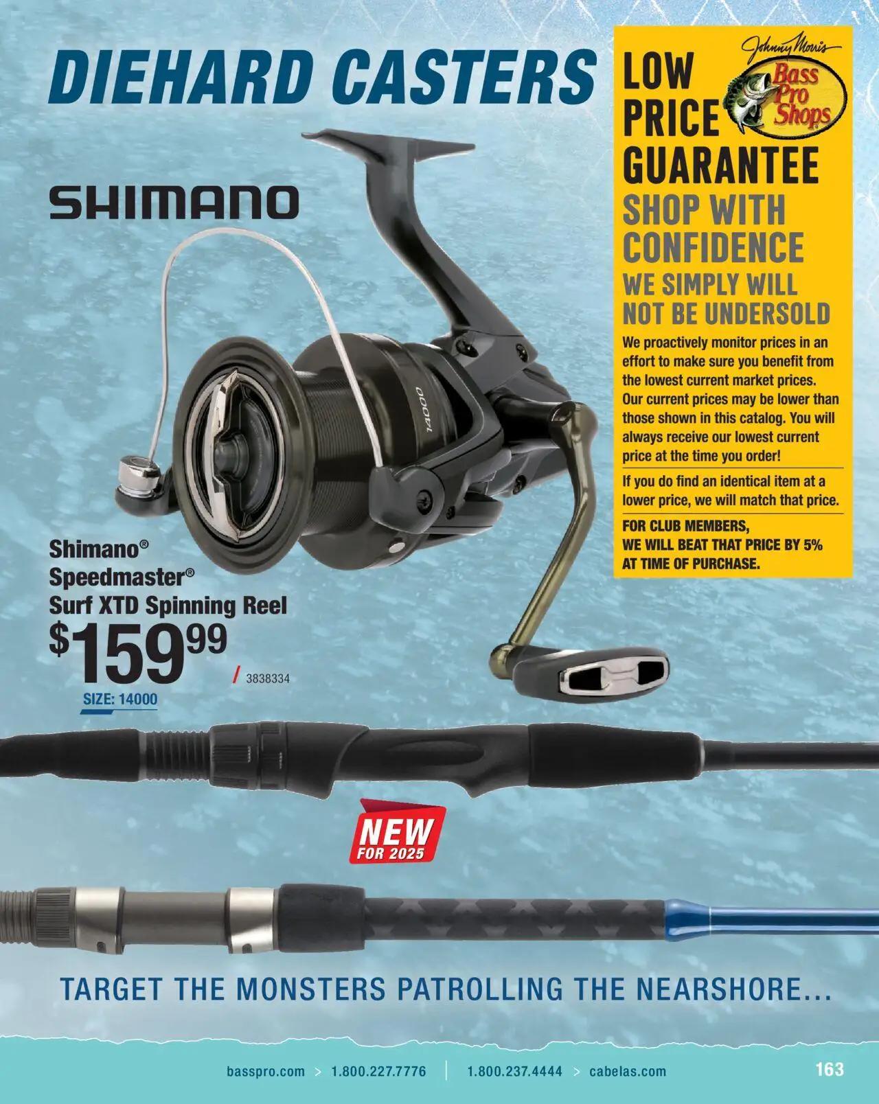 cabelas - Cabela's Saltwater Specialist 25 - from Wednesday 01/01 2025 - page: 163