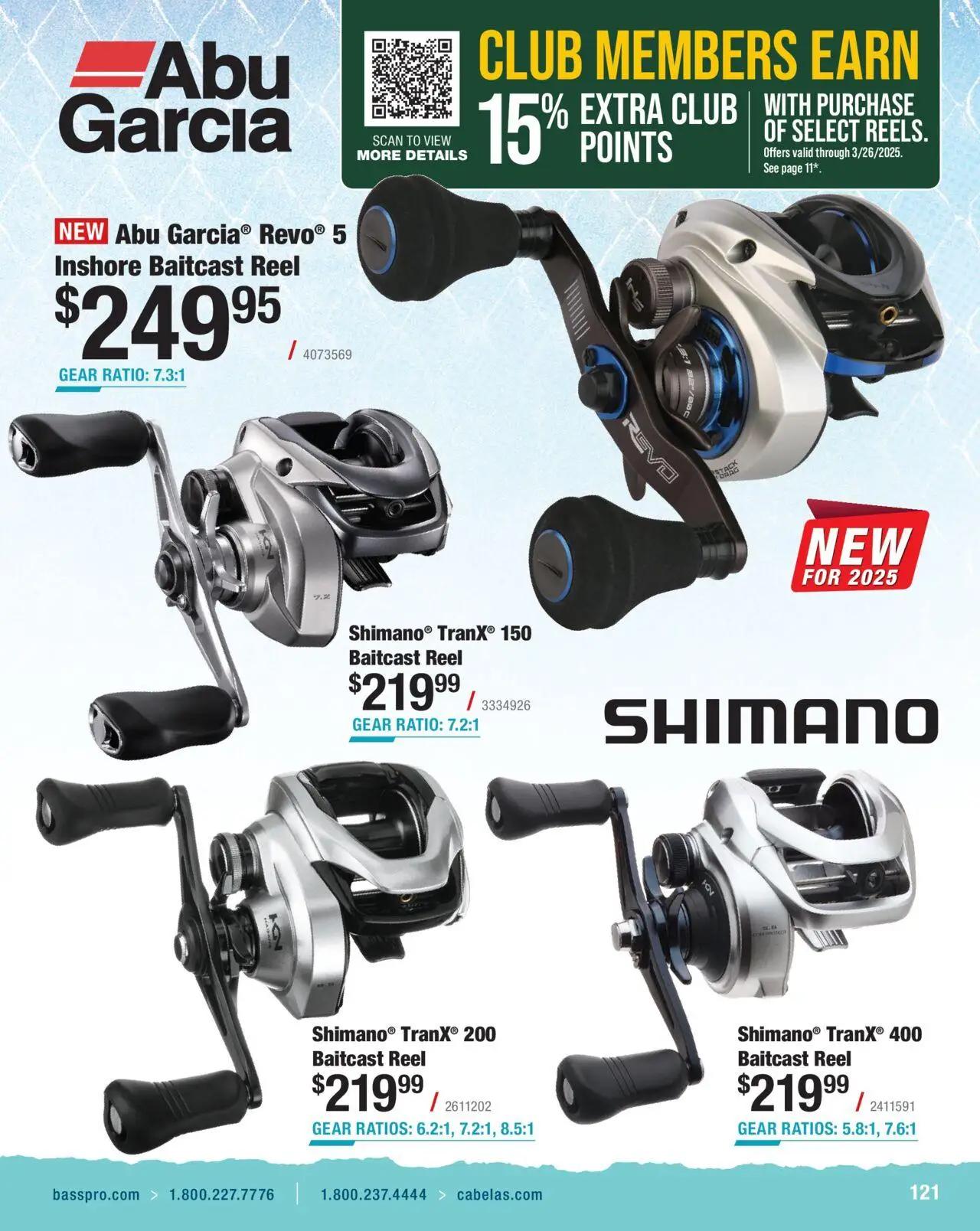 cabelas - Cabela's Saltwater Specialist 25 - from Wednesday 01/01 2025 - page: 121