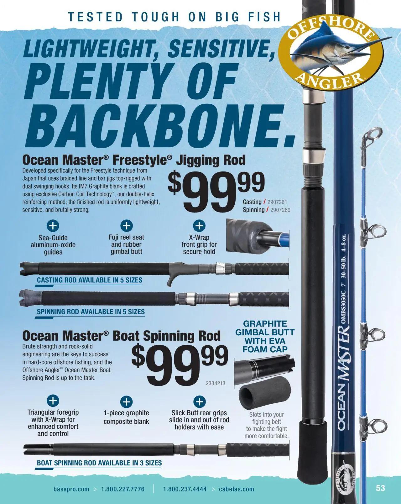 cabelas - Cabela's Saltwater Specialist 25 - from Wednesday 01/01 2025 - page: 53