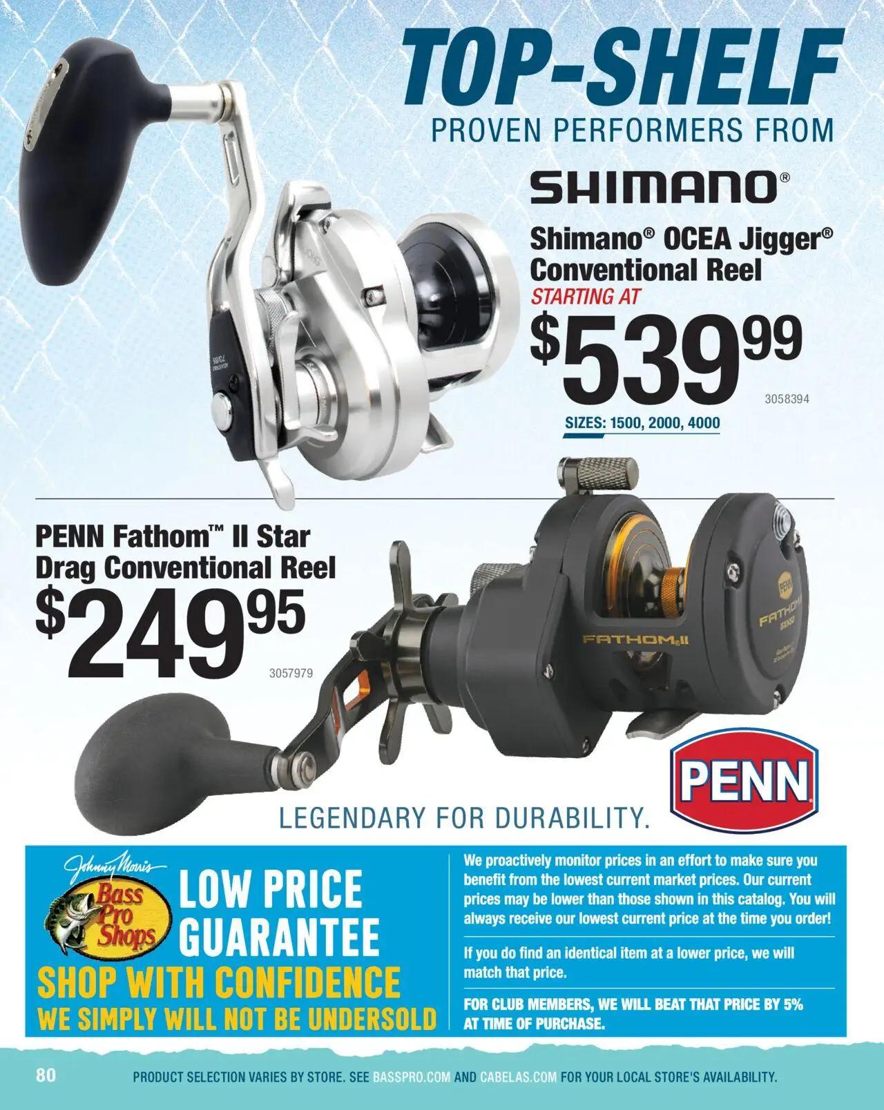 cabelas - Cabela's Saltwater Specialist 25 - from Wednesday 01/01 2025 - page: 80