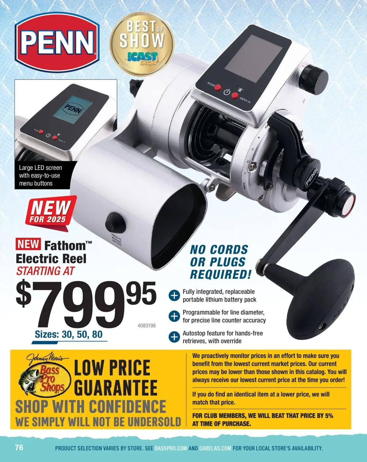 cabelas - Cabela's Saltwater Specialist 25 - from Wednesday 01/01 2025 - page: 76