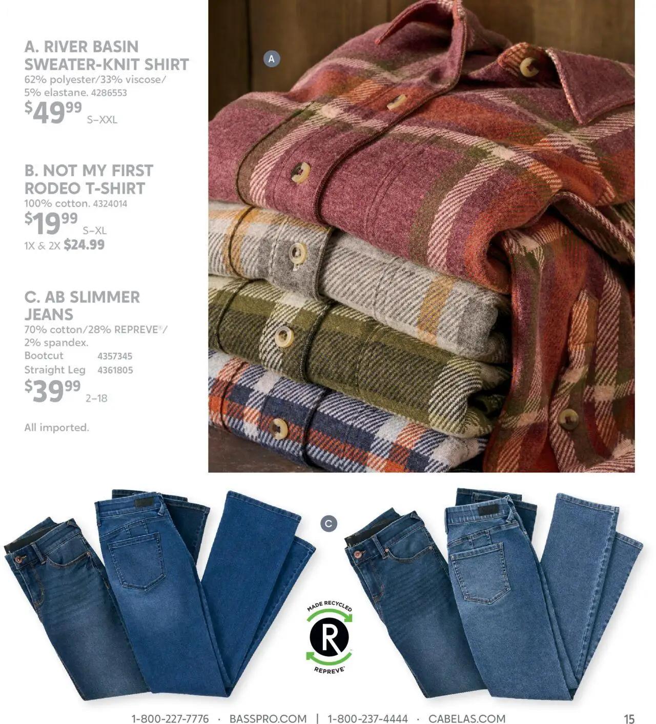 cabelas - Cabela's Fall Clothing 25 - from Wednesday 10/01 2025 - page: 15 cabelas - Cabela's Fall Clothing 25 - from Wednesday 10/01 2025 - page: 15