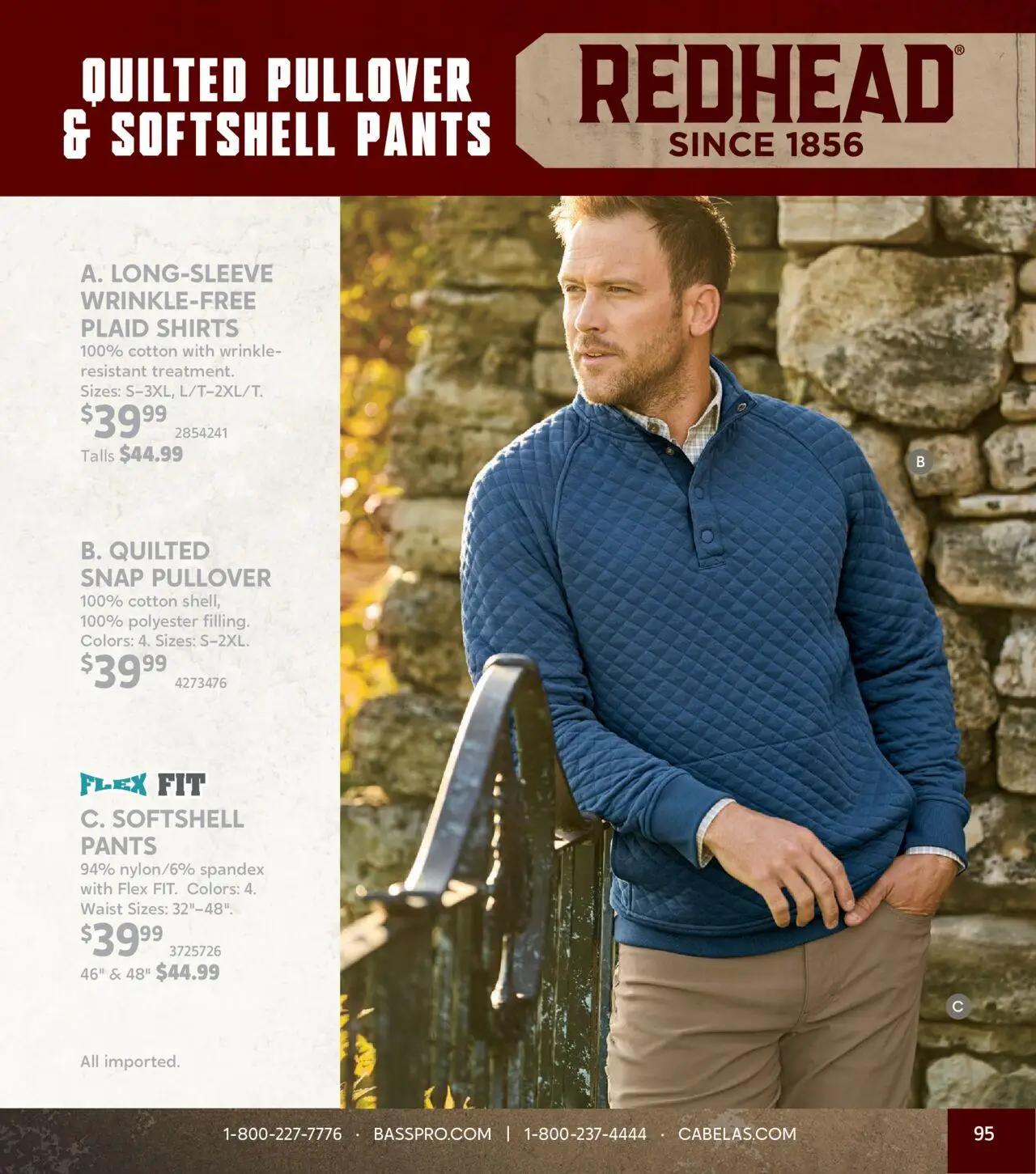 cabelas - Cabela's Fall Clothing 25 - from Wednesday 10/01 2025 - page: 95 cabelas - Cabela's Fall Clothing 25 - from Wednesday 10/01 2025 - page: 95