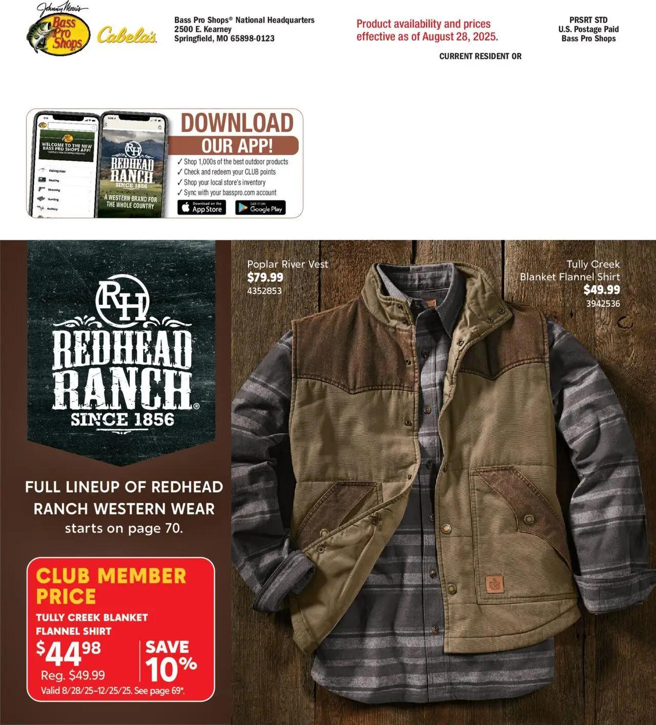 cabelas - Cabela's Fall Clothing 25 - from Wednesday 10/01 2025 - page: 112 cabelas - Cabela's Fall Clothing 25 - from Wednesday 10/01 2025 - page: 112
