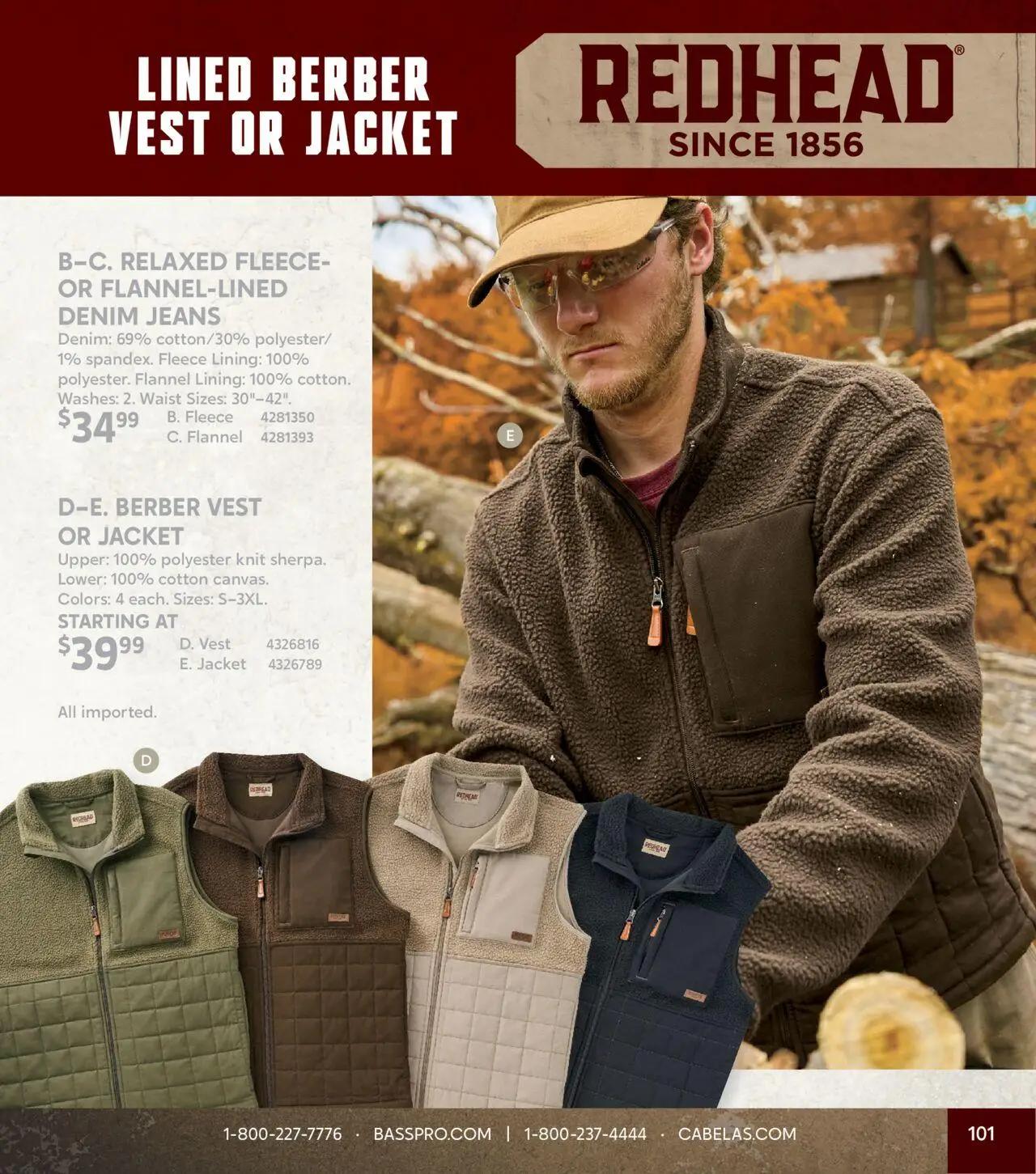 cabelas - Cabela's Fall Clothing 25 - from Wednesday 10/01 2025 - page: 101 cabelas - Cabela's Fall Clothing 25 - from Wednesday 10/01 2025 - page: 101
