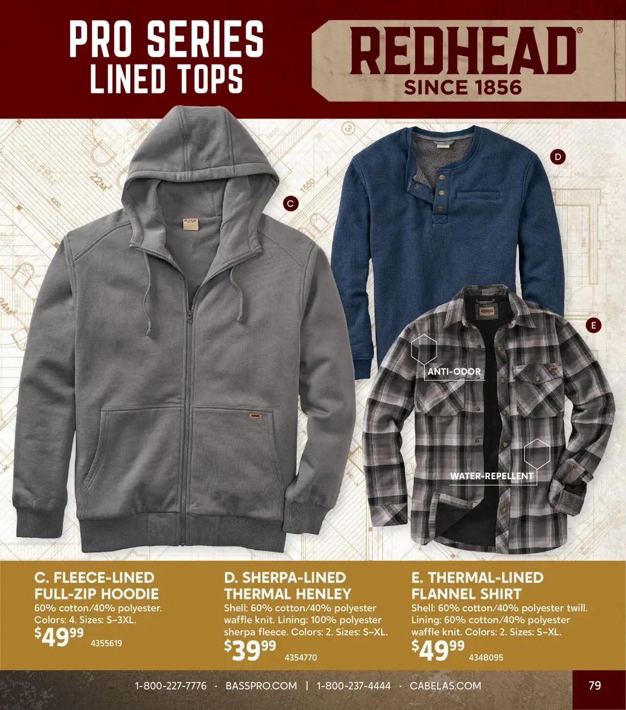 cabelas - Cabela's Fall Clothing 25 - from Wednesday 10/01 2025 - page: 79 cabelas - Cabela's Fall Clothing 25 - from Wednesday 10/01 2025 - page: 79