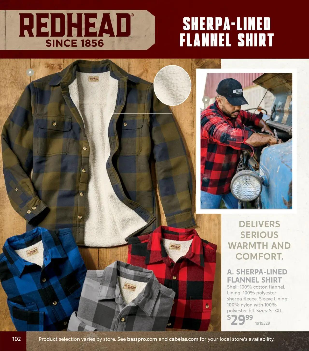 cabelas - Cabela's Fall Clothing 25 - from Wednesday 10/01 2025 - page: 102 cabelas - Cabela's Fall Clothing 25 - from Wednesday 10/01 2025 - page: 102