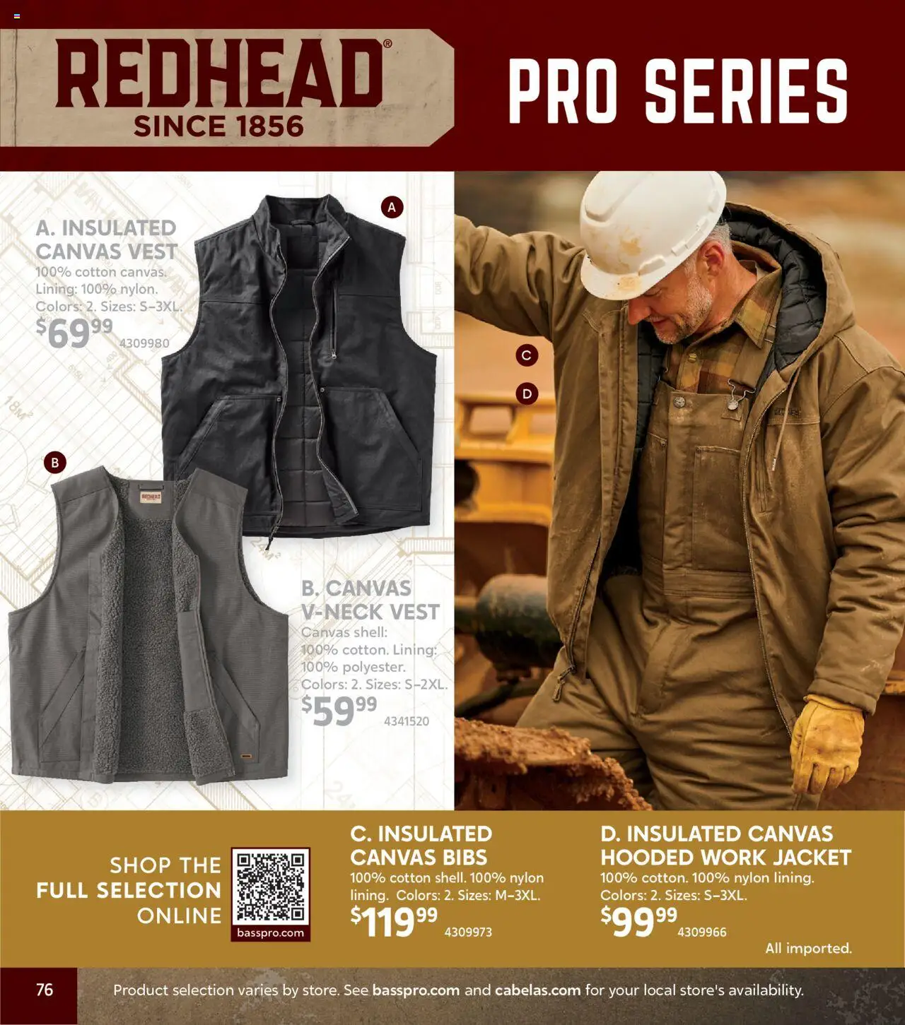 cabelas - Cabela's Fall Clothing 25 - from Wednesday 10/01 2025 - page: 76 cabelas - Cabela's Fall Clothing 25 - from Wednesday 10/01 2025 - page: 76