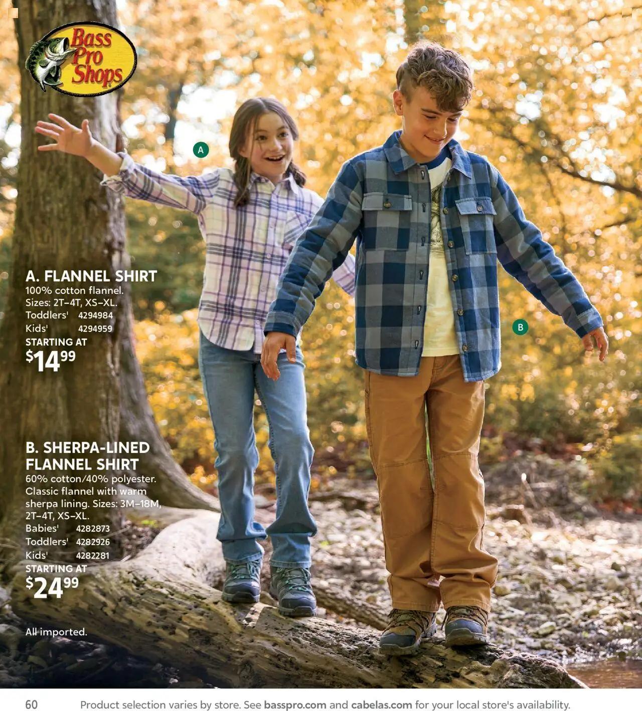 cabelas - Cabela's Fall Clothing 25 - from Wednesday 10/01 2025 - page: 60 cabelas - Cabela's Fall Clothing 25 - from Wednesday 10/01 2025 - page: 60