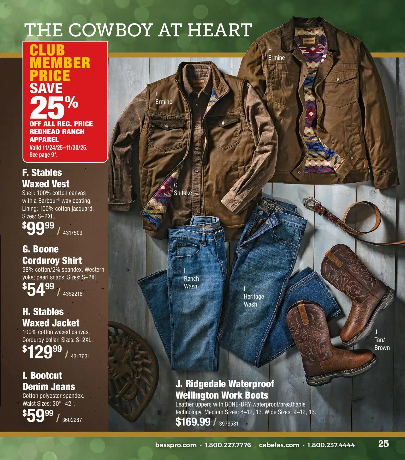 cabelas - Cabela's Kids' Wishbook 25 - from Saturday 11/01 2025 - page: 25