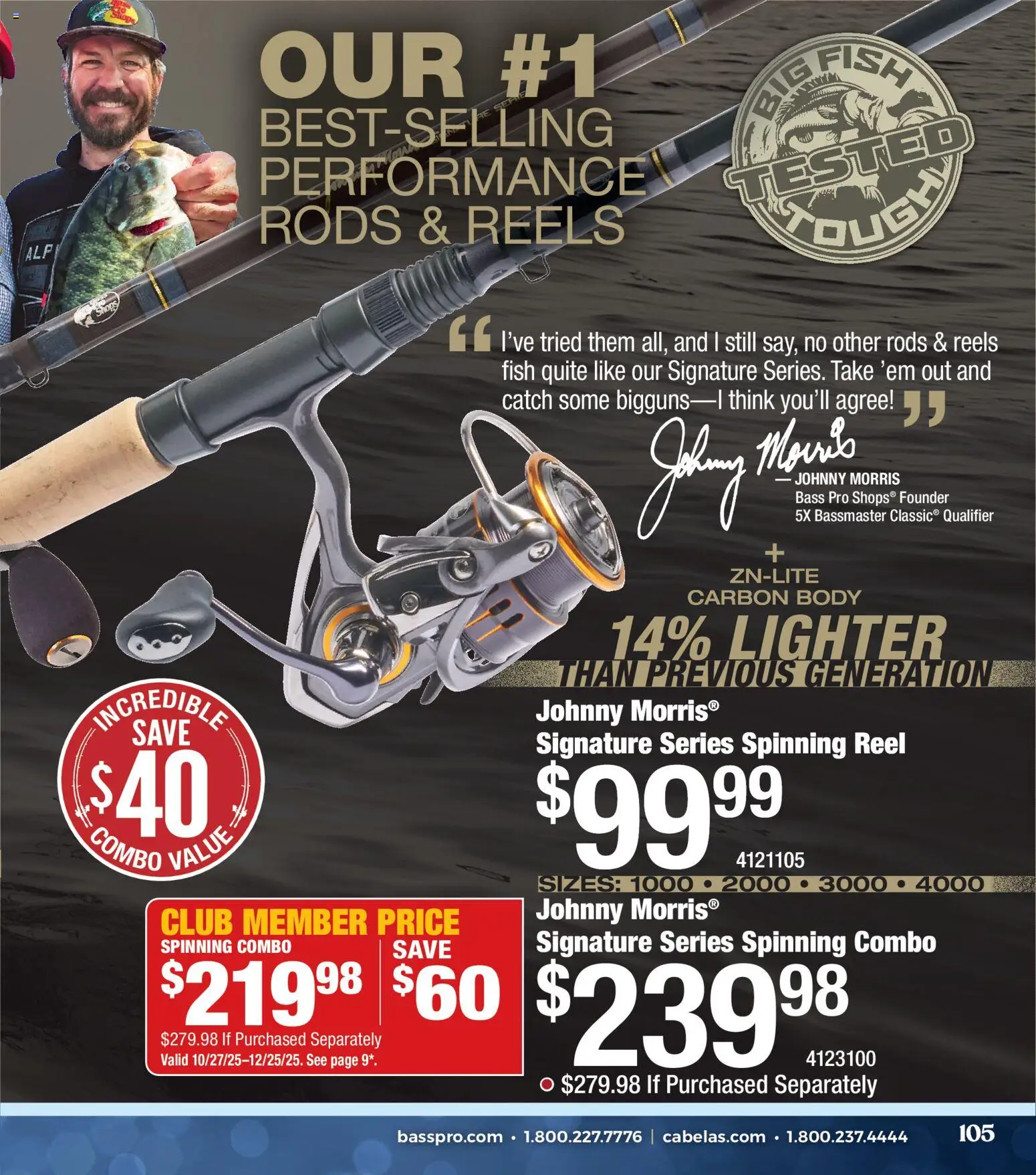 cabelas - Cabela's Christmas Gift Guide 25 - from Saturday 11/01 2025 - page: 105