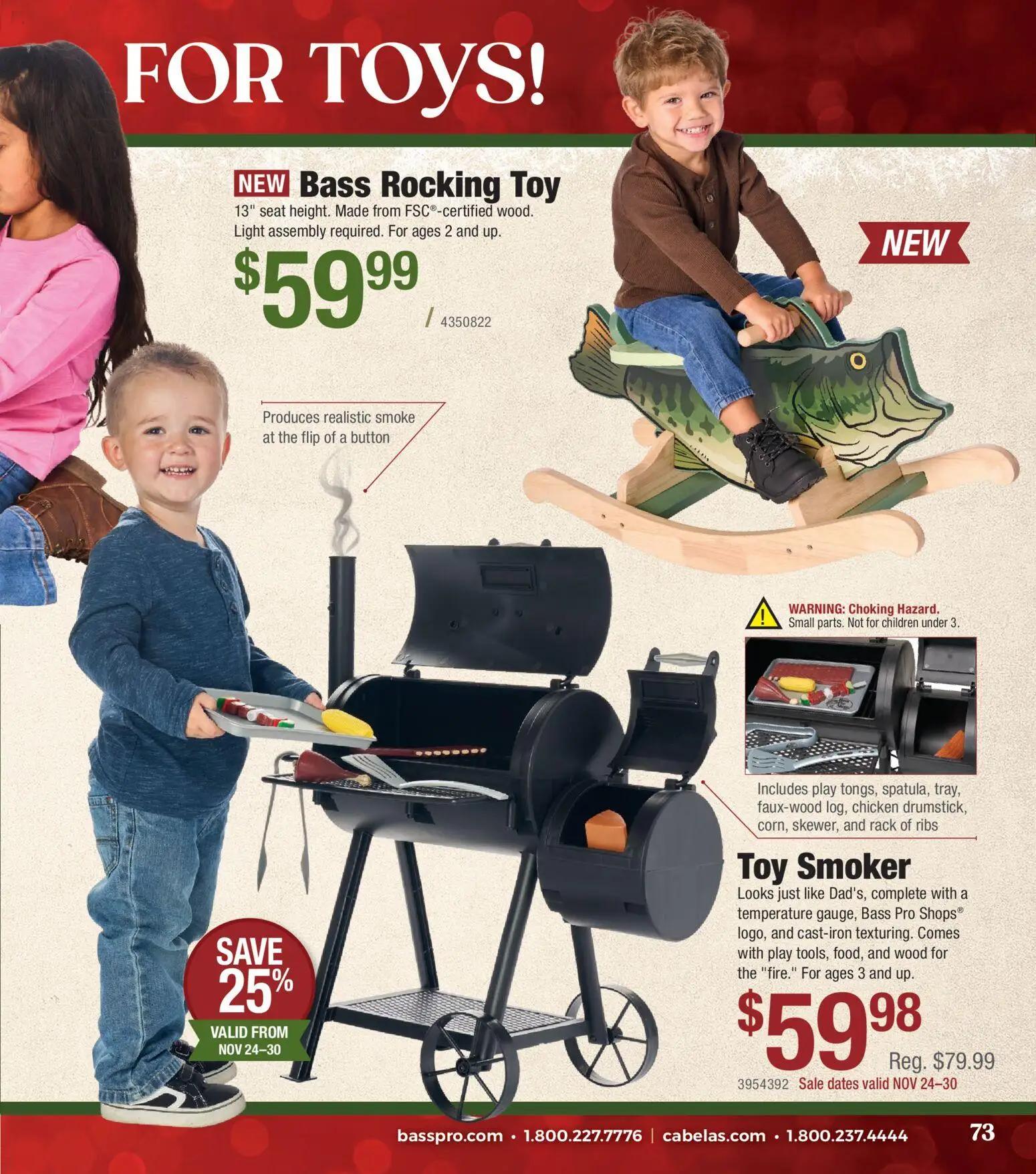 cabelas - Cabela's Christmas Gift Guide 25 - from Saturday 11/01 2025 - page: 73