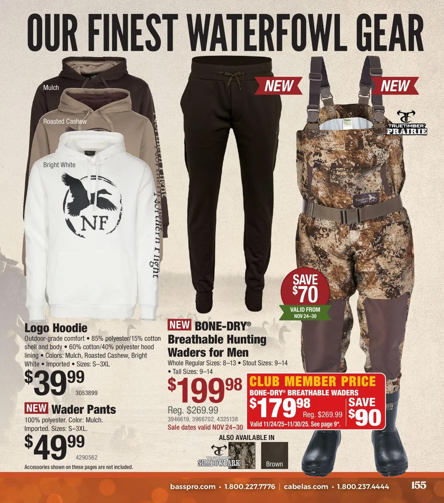 cabelas - Cabela's Christmas Gift Guide 25 - from Saturday 11/01 2025 - page: 155